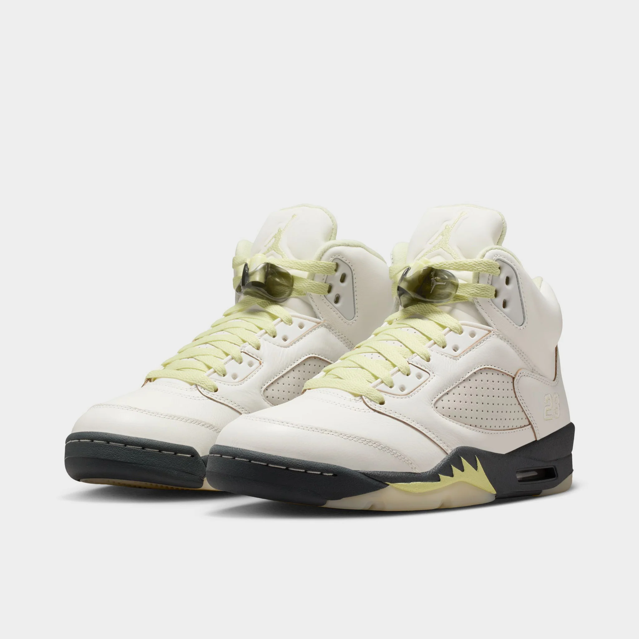 Jordan Women's 5 Retro Sail / Luminous Green - Anthracite - Image 2