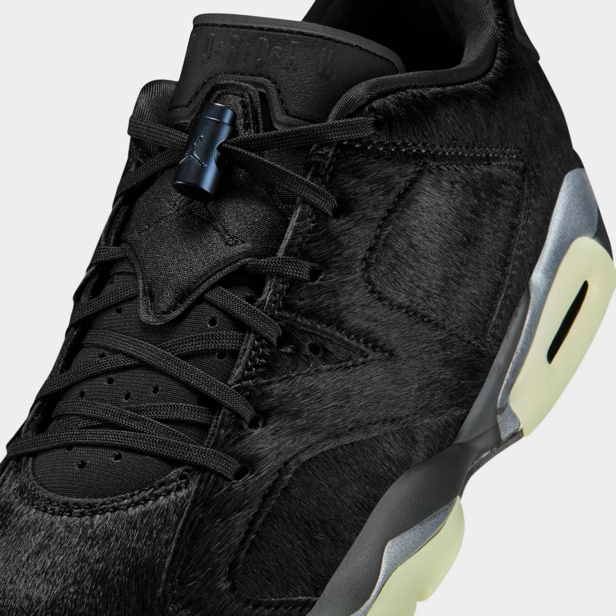 Jordan Women's 6 Retro Low Black / Black - Black - Image 3