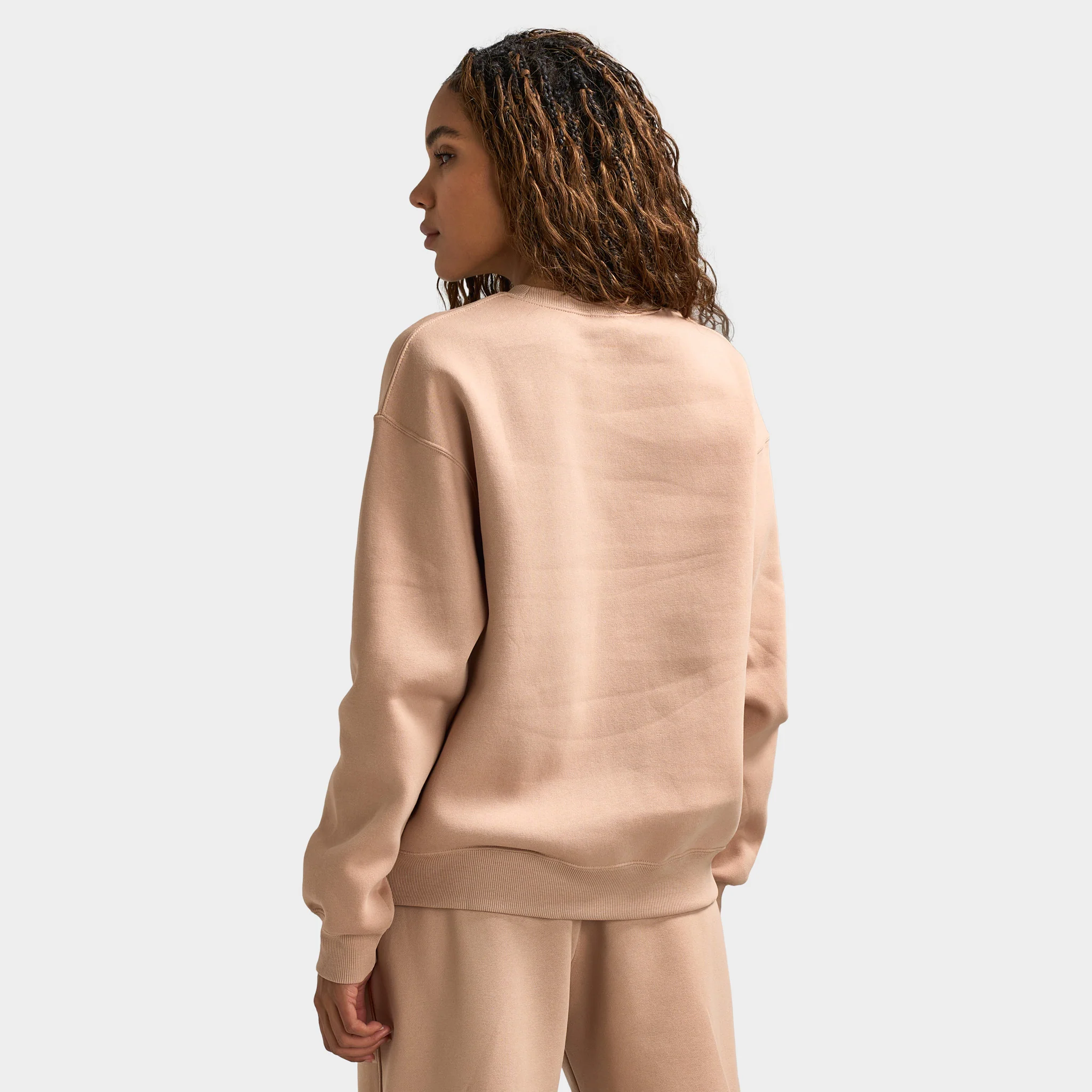 Jordan Women's Brooklyn Fleece Crew Hemp / Sail - Image 2