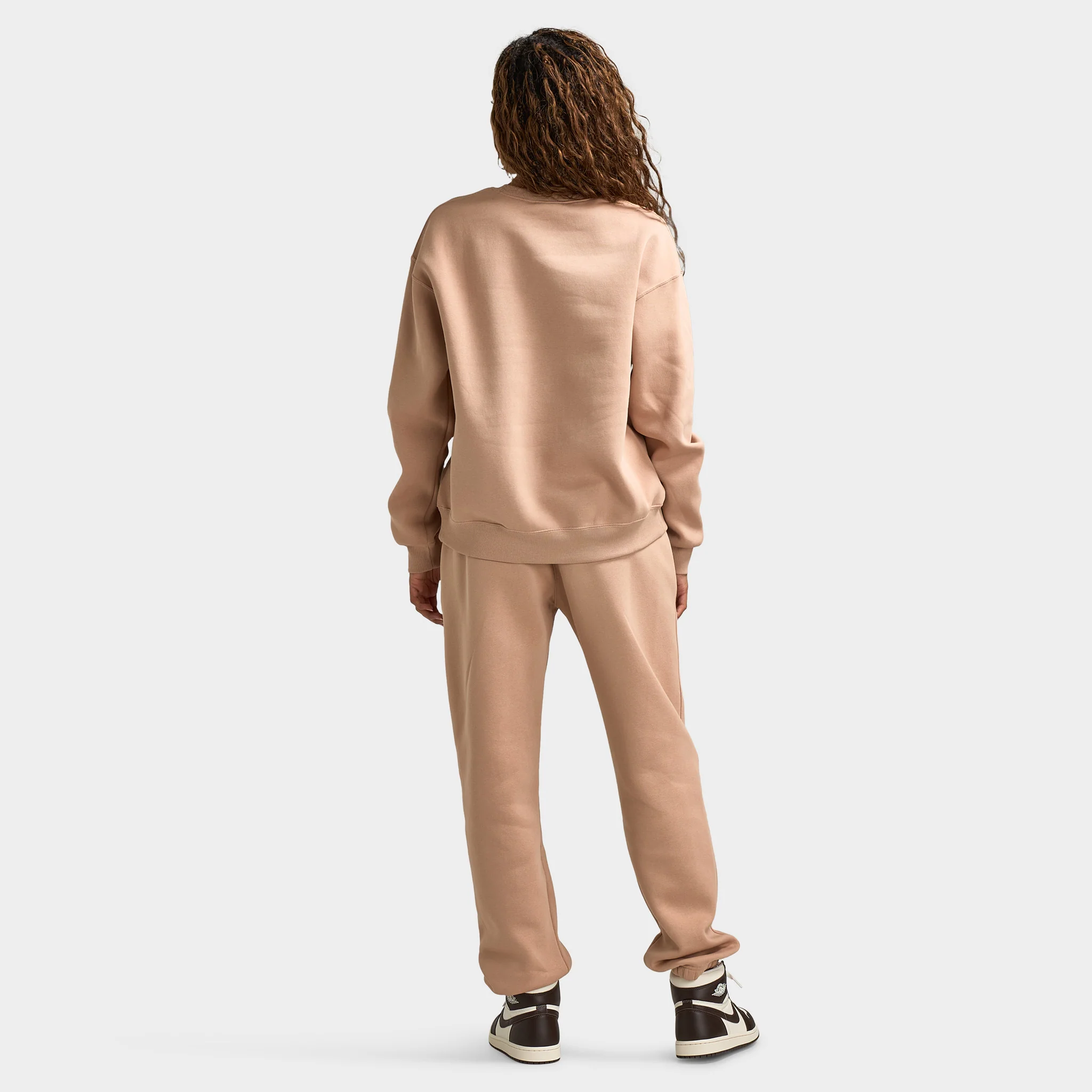 Jordan Women's Brooklyn Fleece Crew Hemp / Sail - Image 5