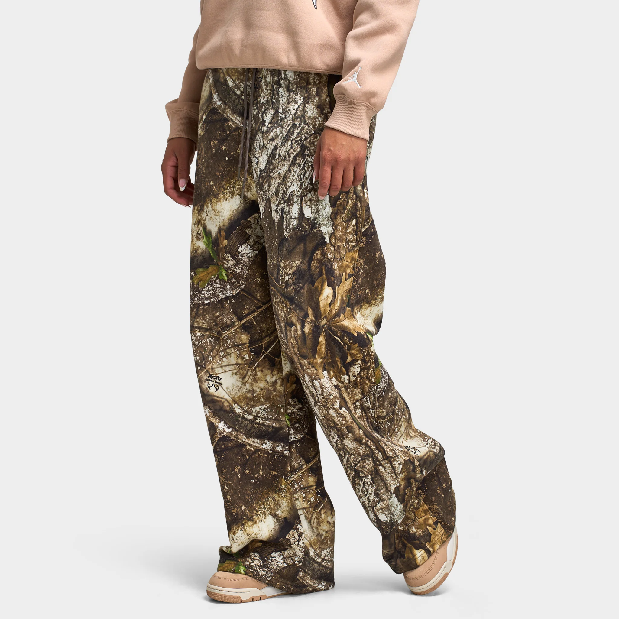 Jordan Women's Brooklyn Fleece OH Pants Sail / Sail - Image 3
