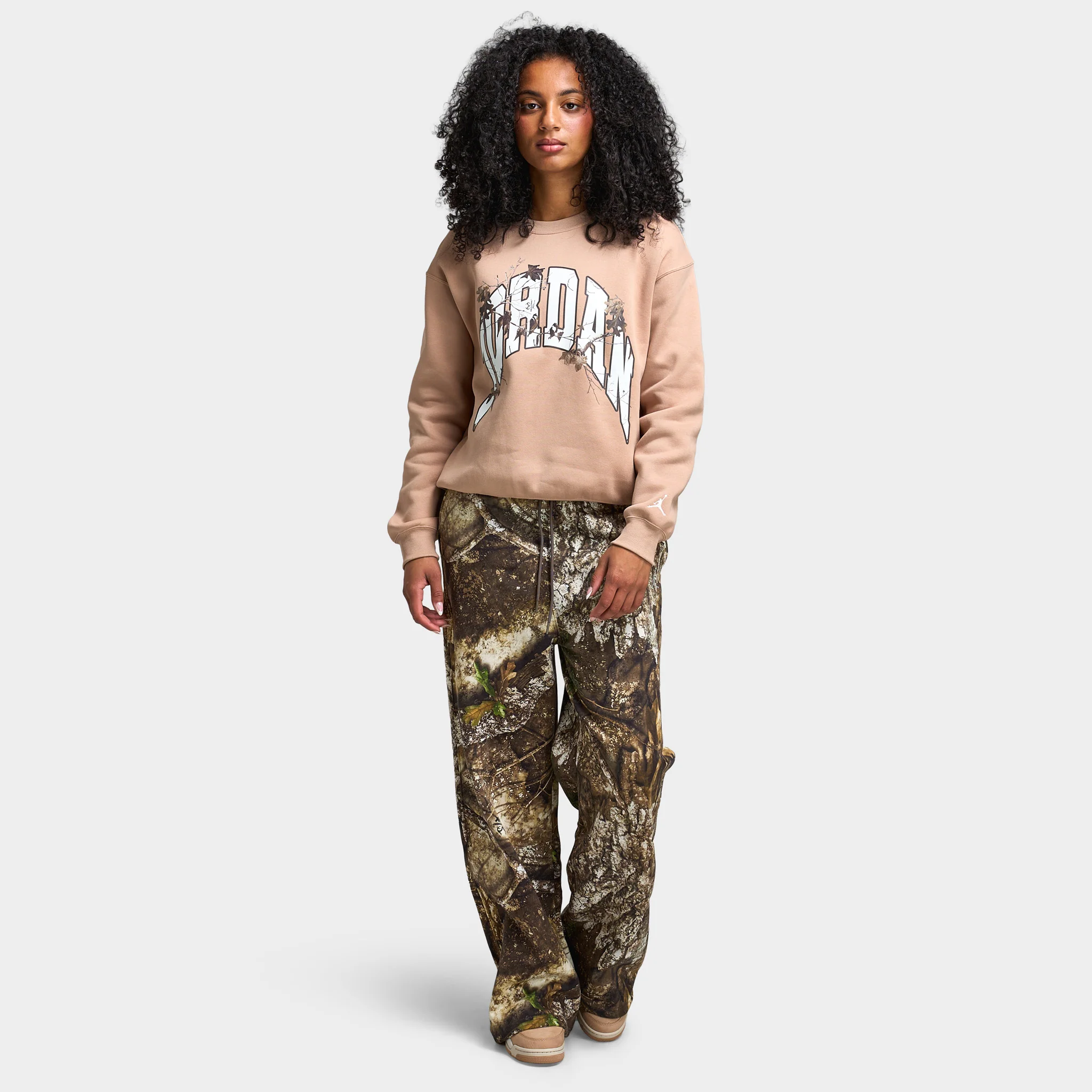Jordan Women's Brooklyn Fleece OH Pants Sail / Sail - Image 6