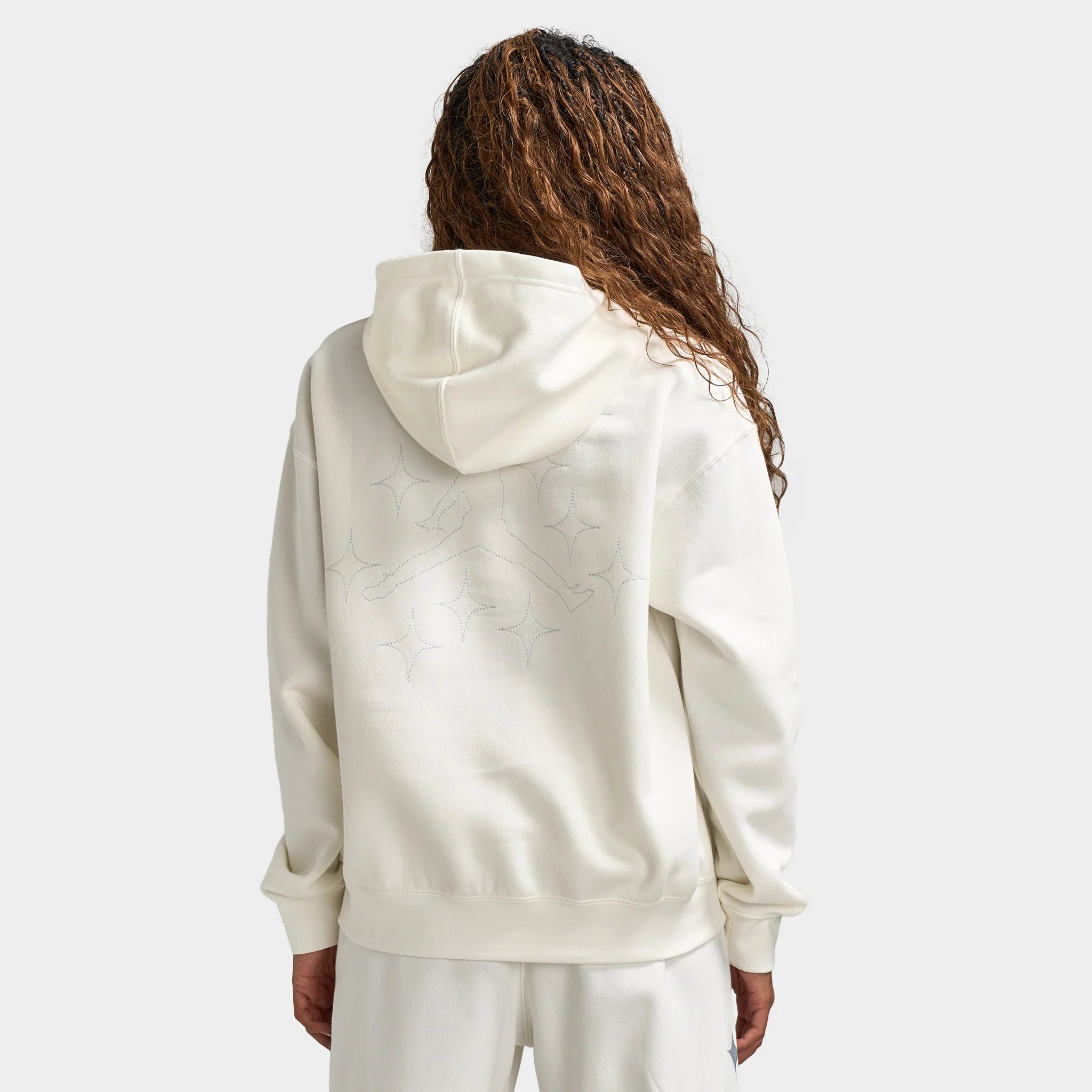 Jordan Women's Brooklyn fleece Pullover Hoodie / Sail - Image 2