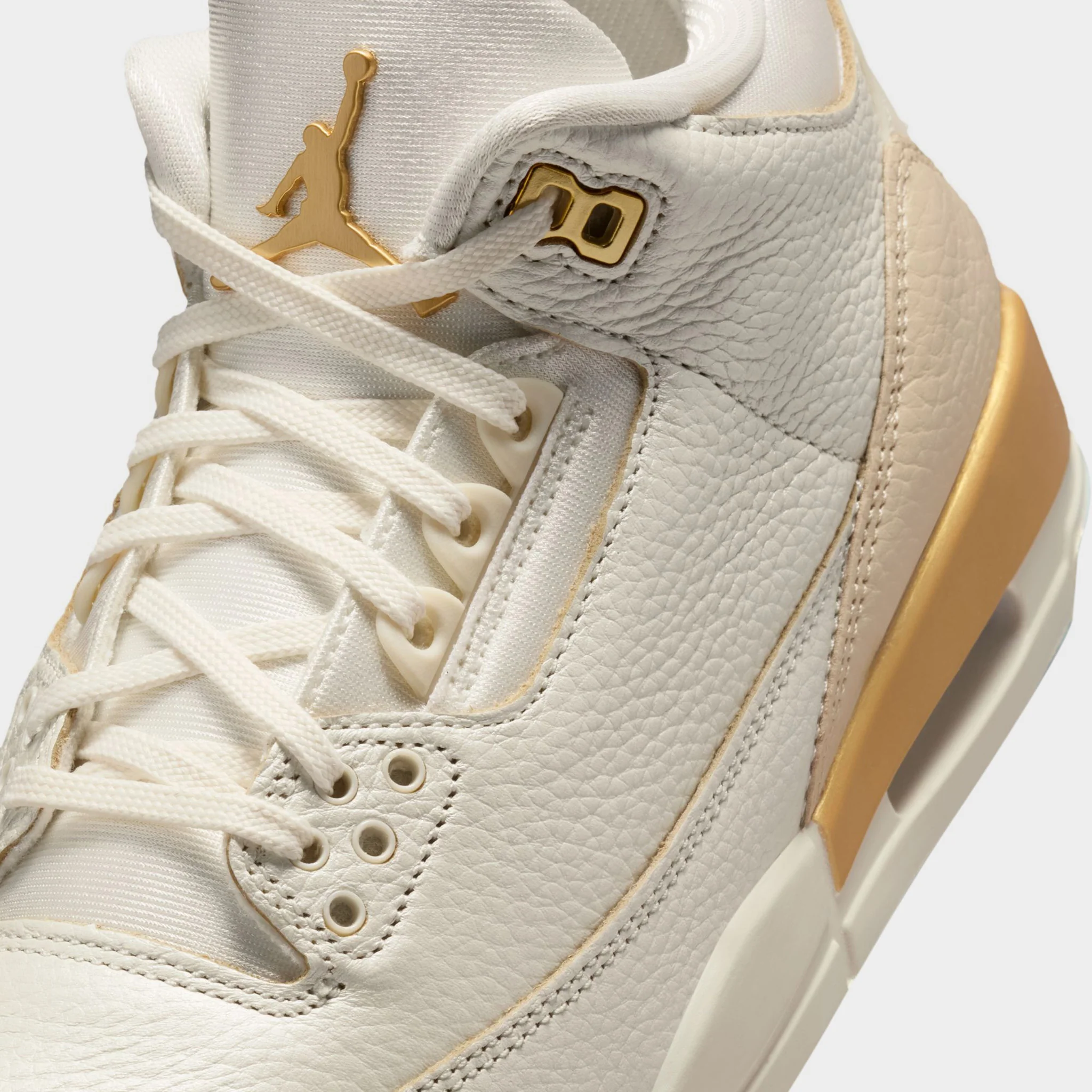 Jordan Women's 3 Retro Sail / Team Gold - Pale Ivory - Image 3