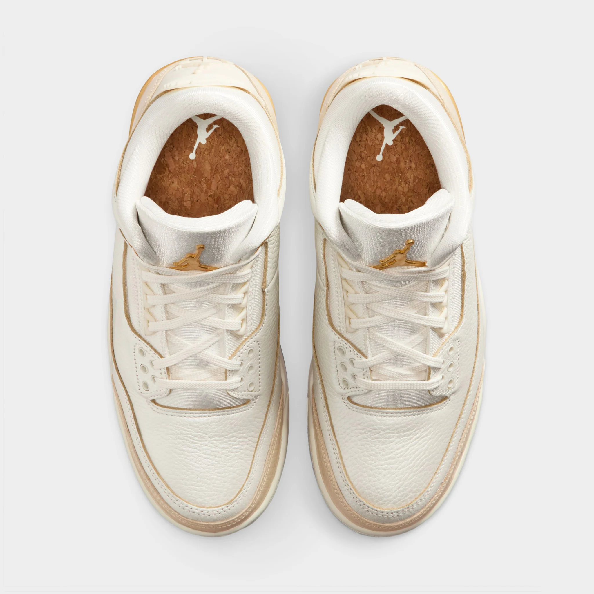 Jordan Women's 3 Retro Sail / Team Gold - Pale Ivory - Image 5
