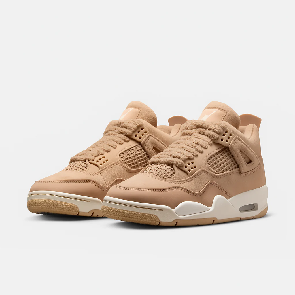 Jordan Women's 4 Retro Hemp / Light Orewood Brown - Image 2