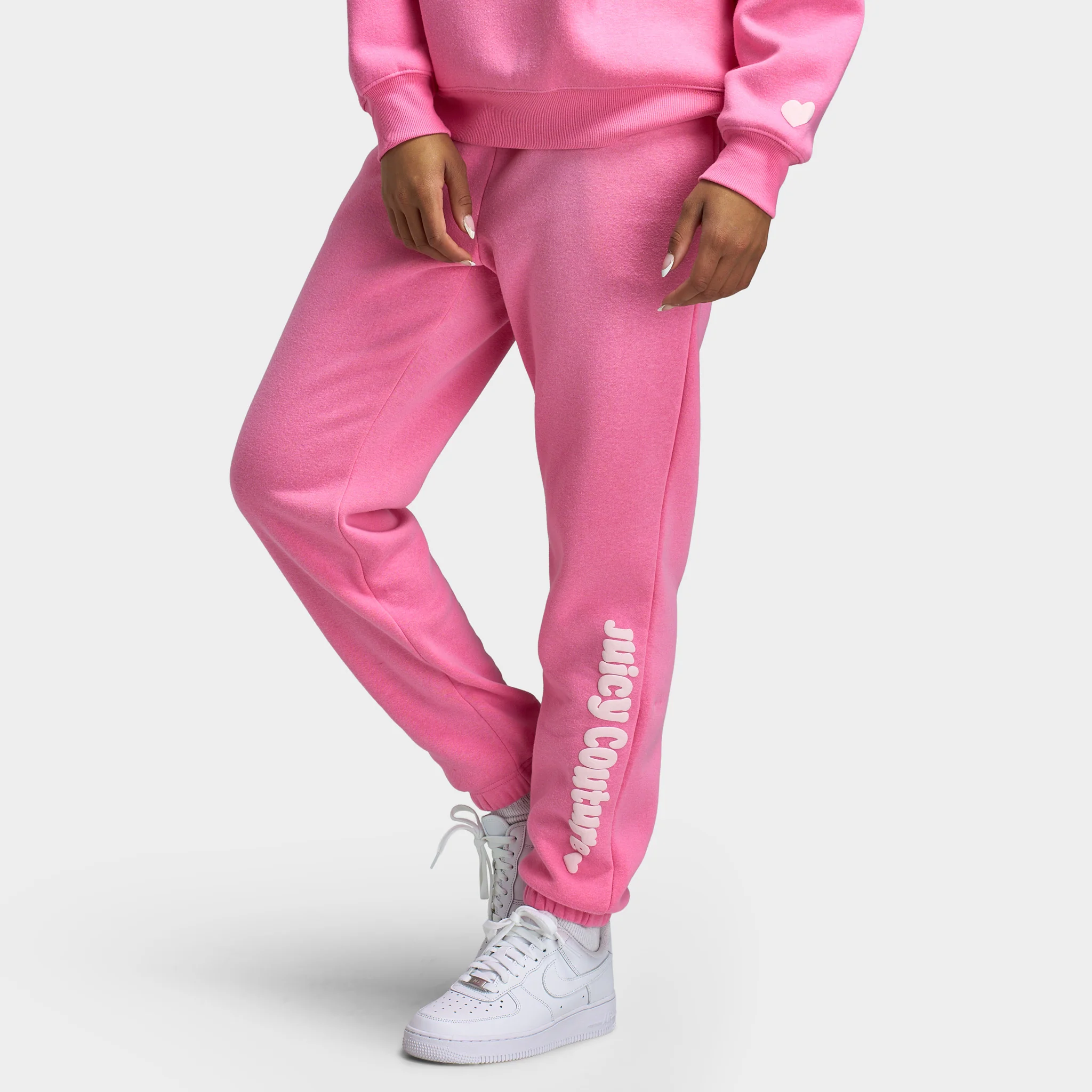 Juicy Couture Fleece Sweatpant Sachet Pink / Soft Glow - Image 3