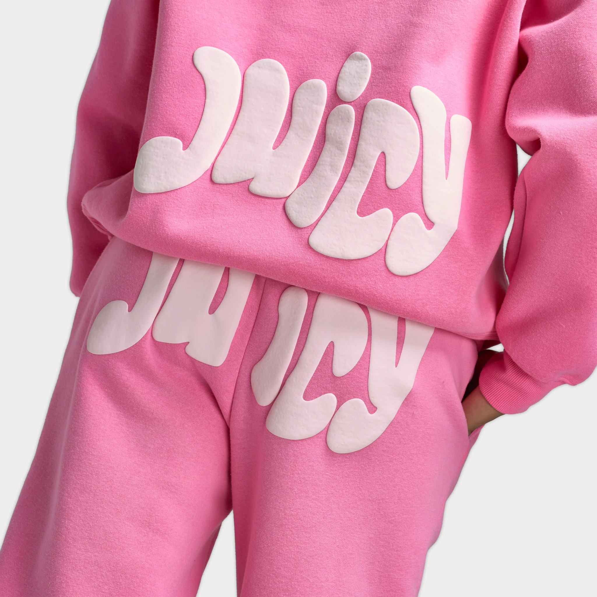 Juicy Couture Fleece Sweatpant Sachet Pink / Soft Glow - Image 5