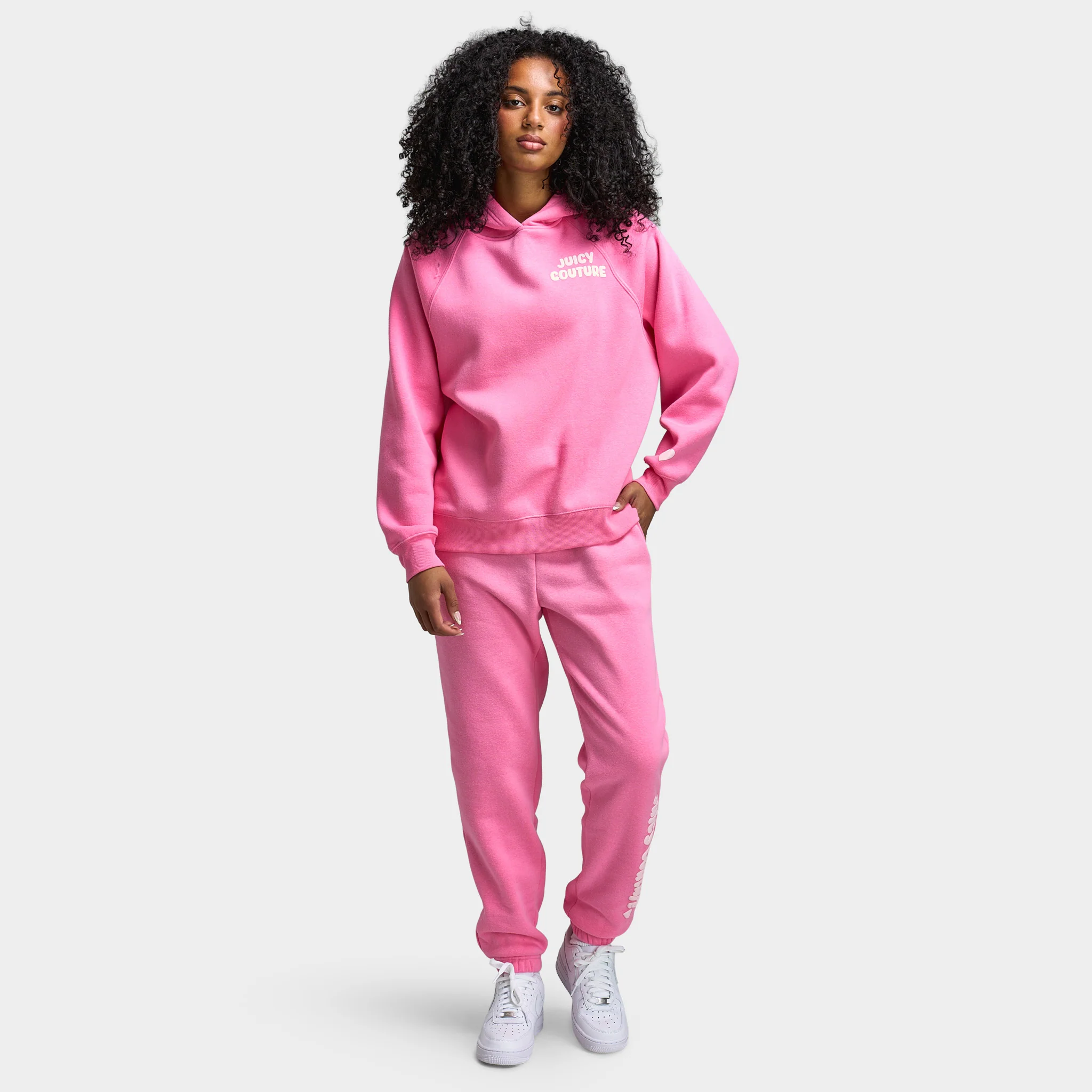 Juicy Couture Fleece Sweatpant Sachet Pink / Soft Glow - Image 6