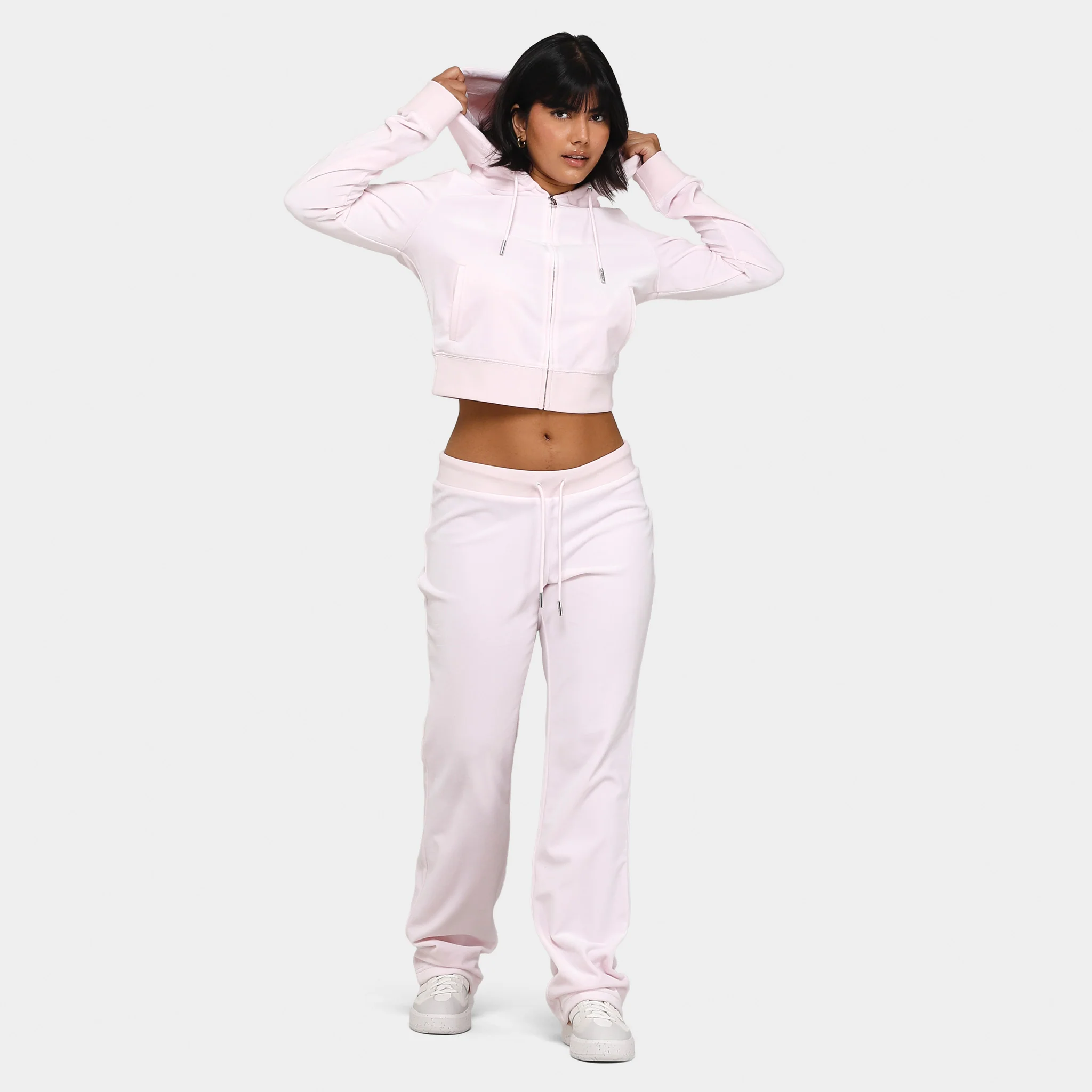 Juicy Couture Women's OG Big Bling Full Zip Hoodie / Soft Glow - Image 5