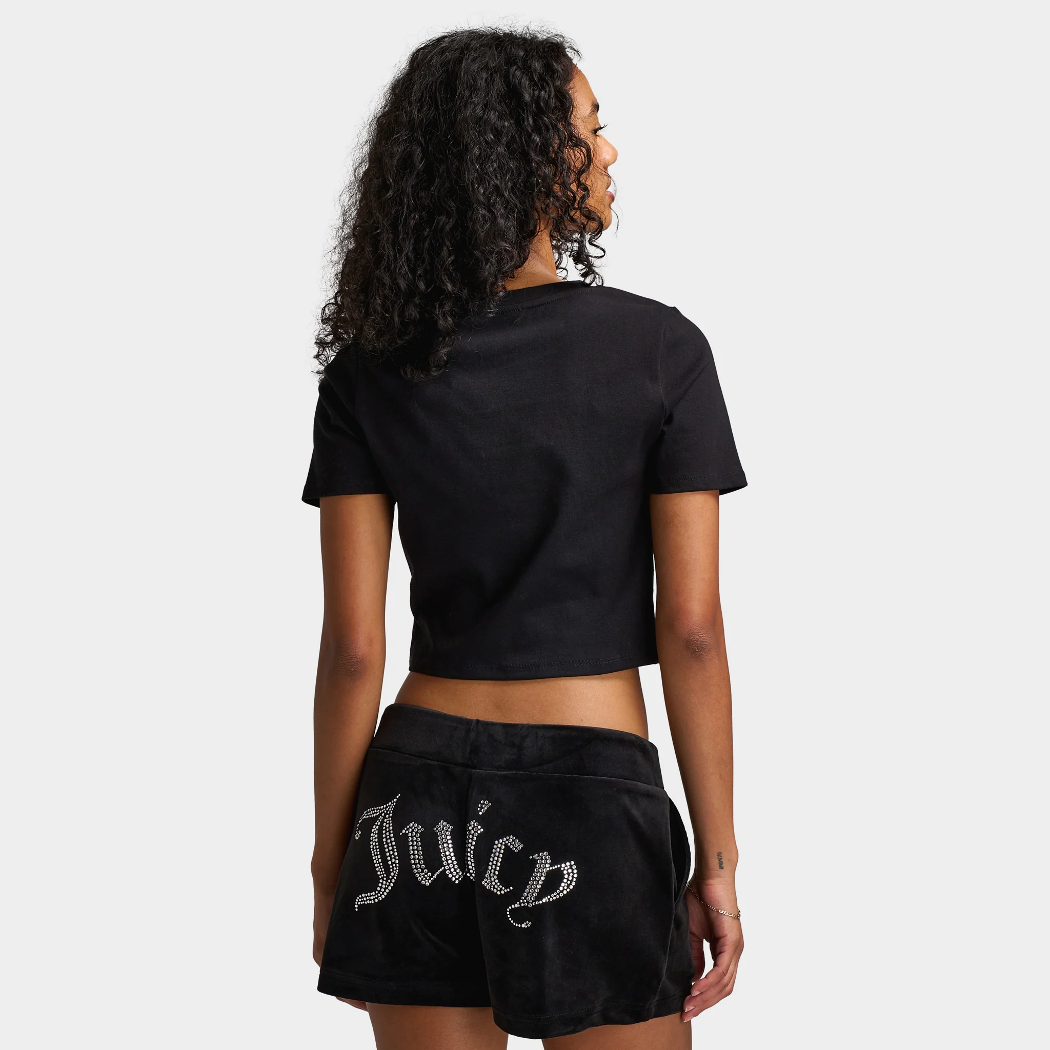 Juicy Couture Women's Bling Baby Tee / Black - Image 2