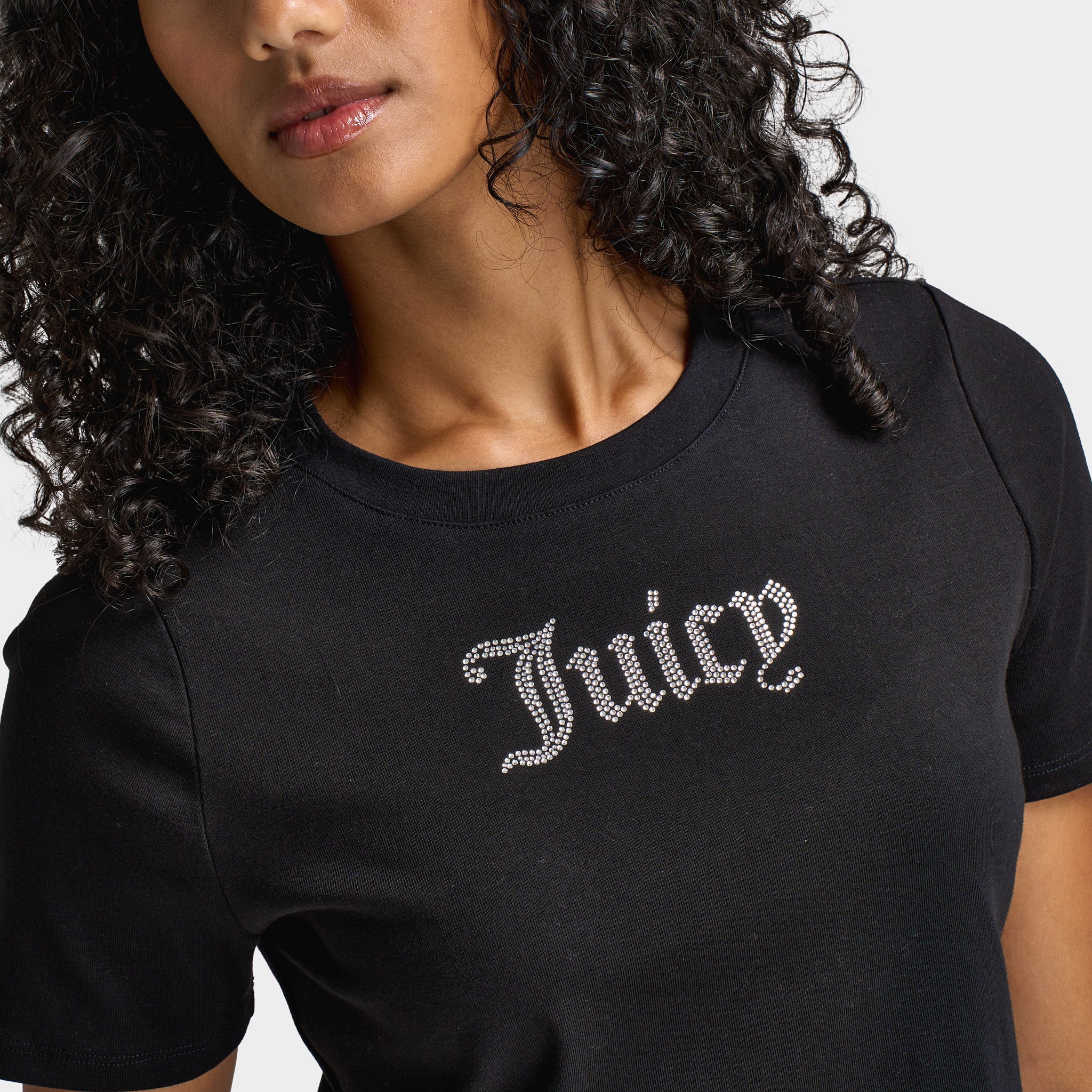 Juicy Couture Women's Bling Baby Tee / Black - Image 4