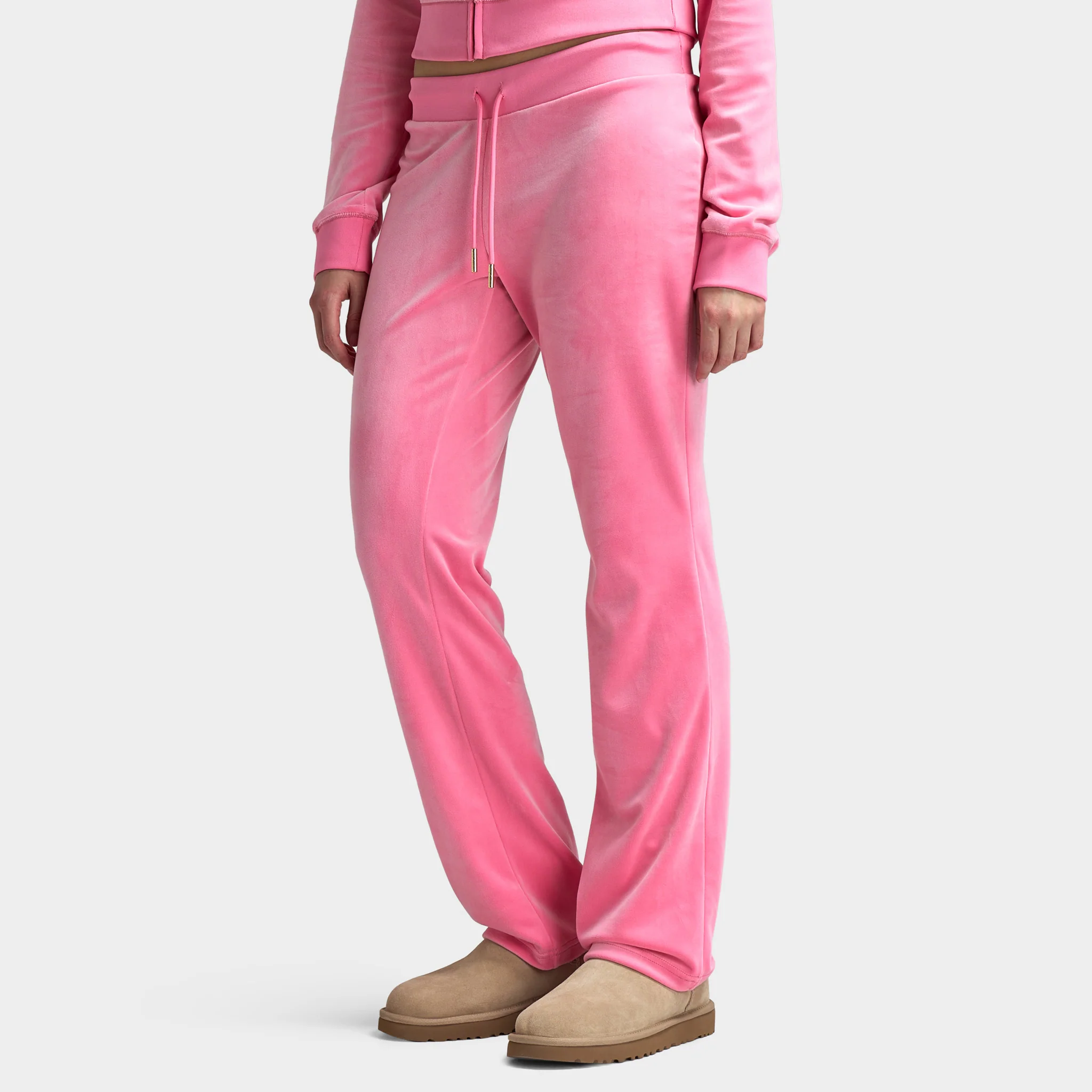 Juicy Couture Women's OG Bling Track Pants Hot Hot / Gold Hotfix - Image 4