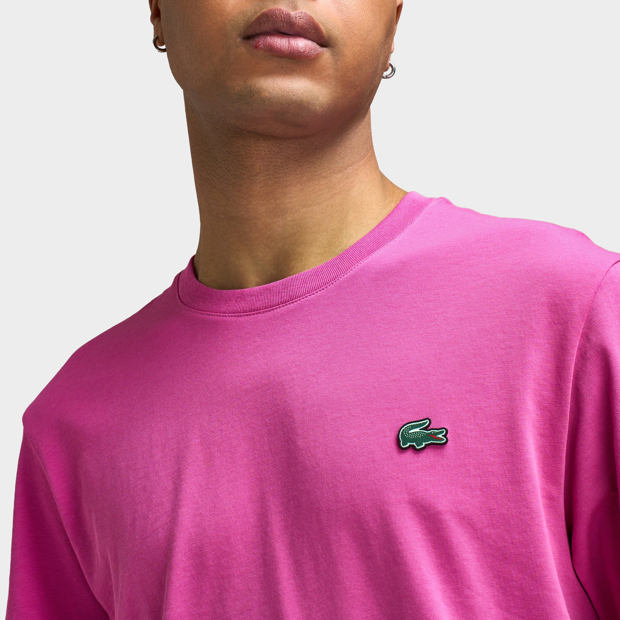 Lacoste Core T Shirt / Malva - Image 3