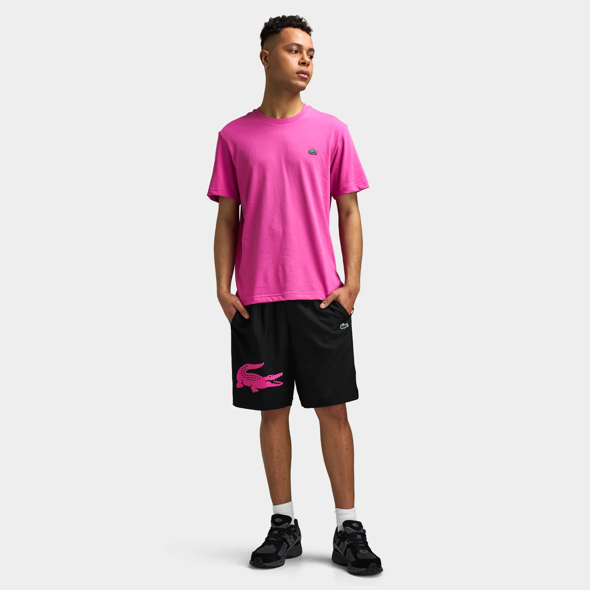 Lacoste Core T Shirt / Malva - Image 5