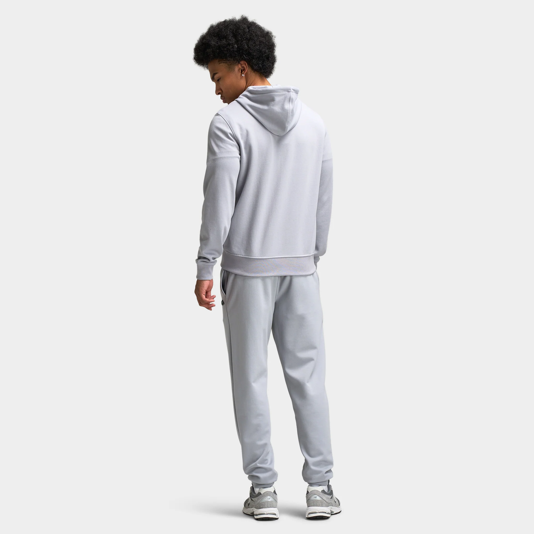 Lacoste Double Knit Full-Zip Sweater / Grey - Image 2