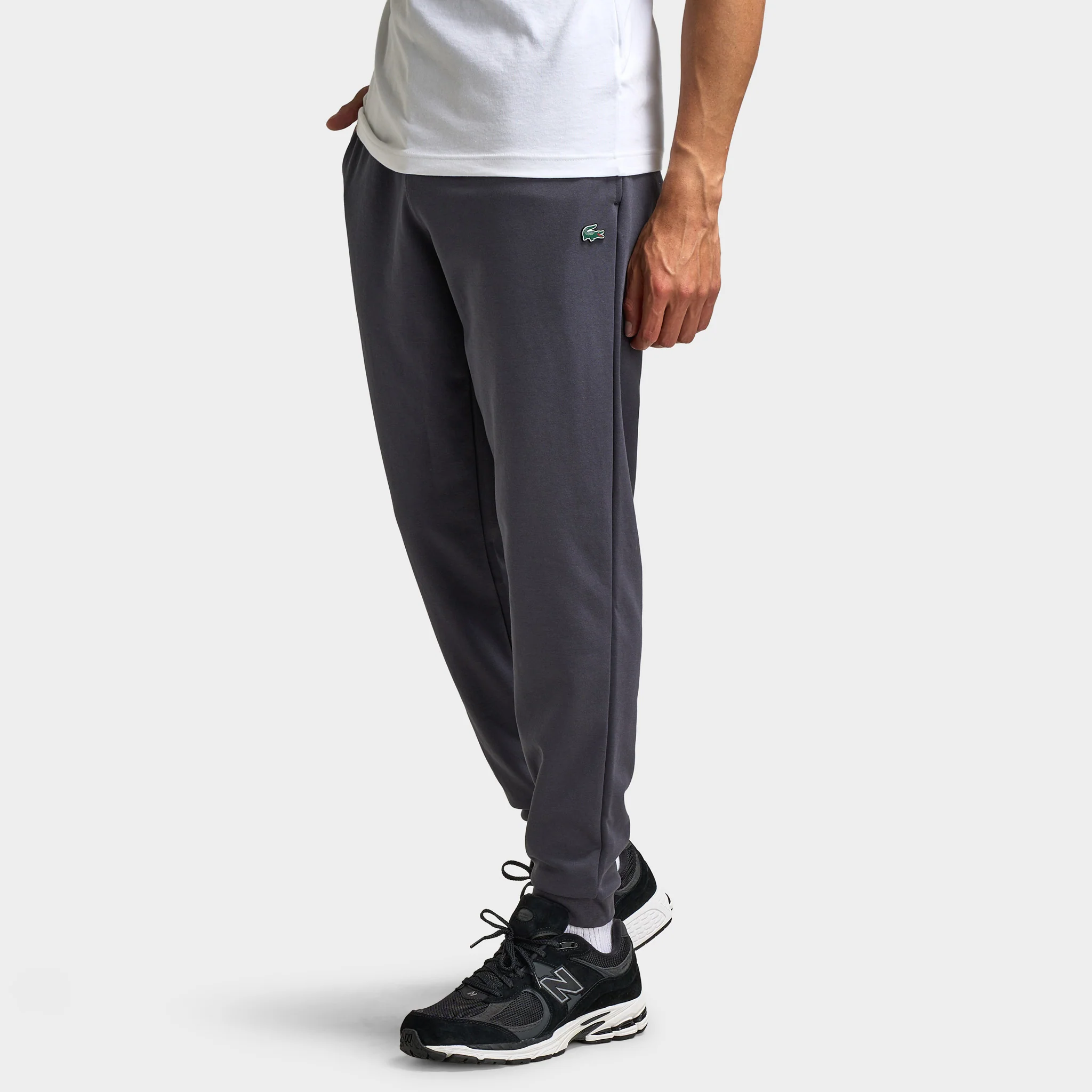 Lacoste Double Knit Pant / Elephant Grey - Image 4
