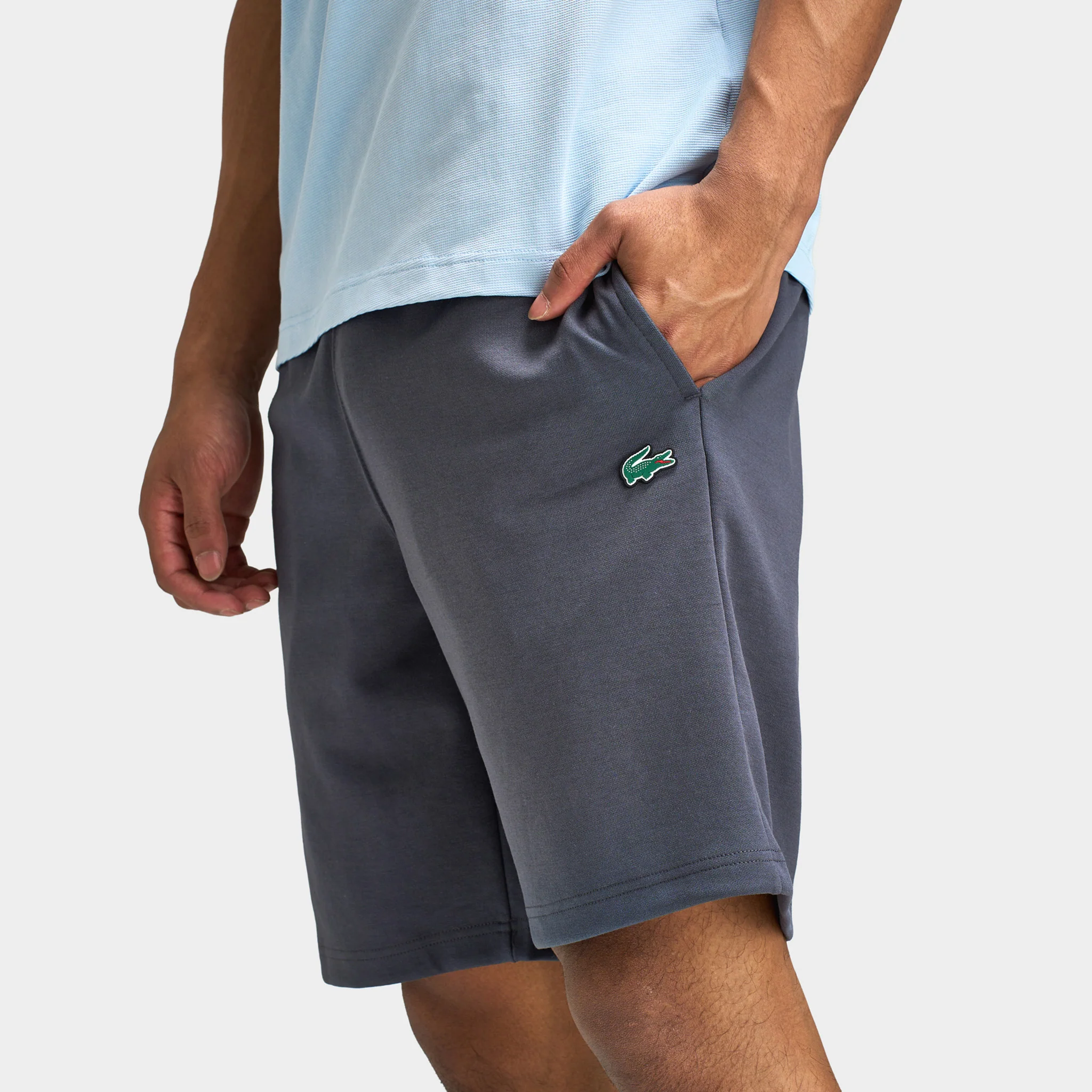 Lacoste Fleece Short / Asphalt - Image 3