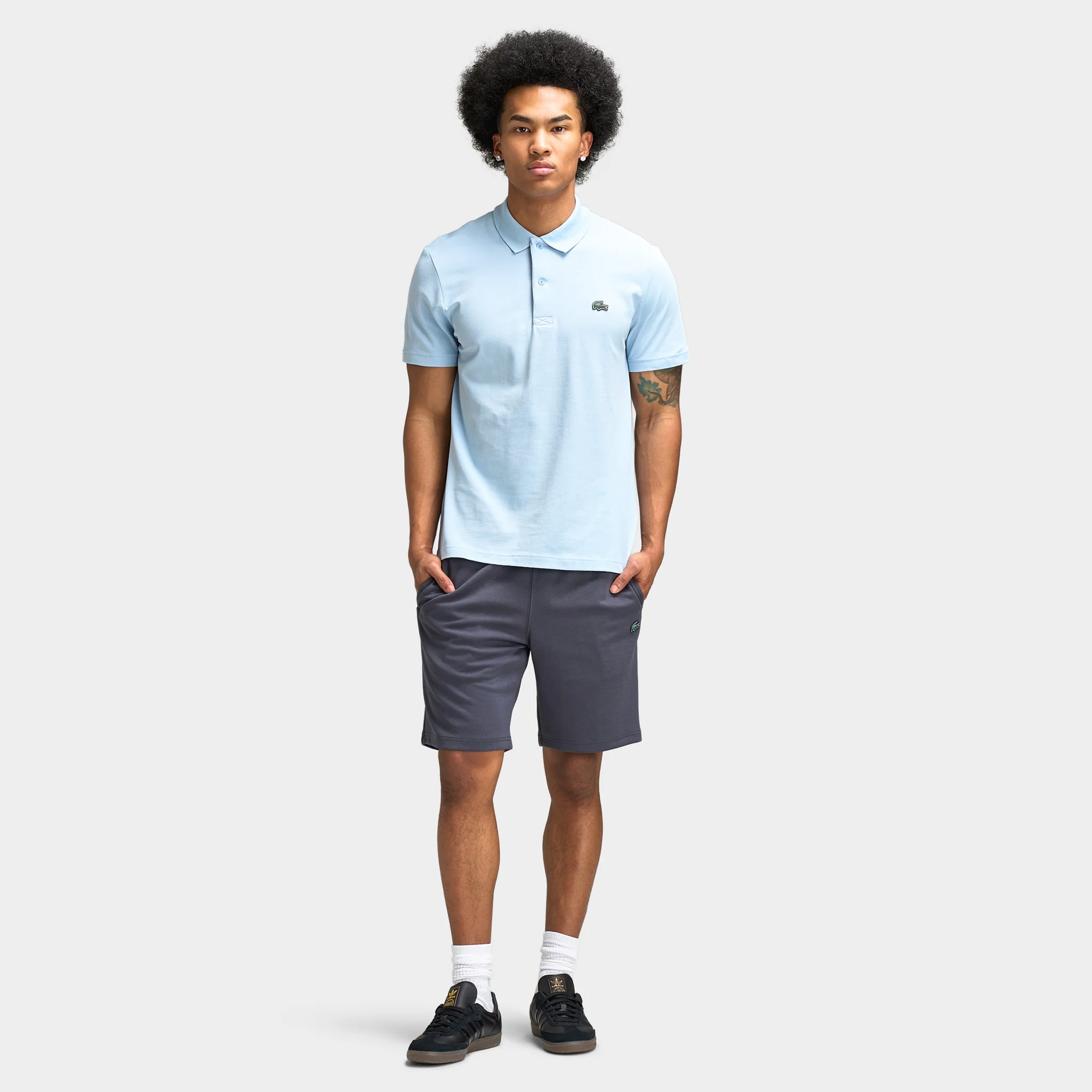 Lacoste Fleece Short / Asphalt - Image 6