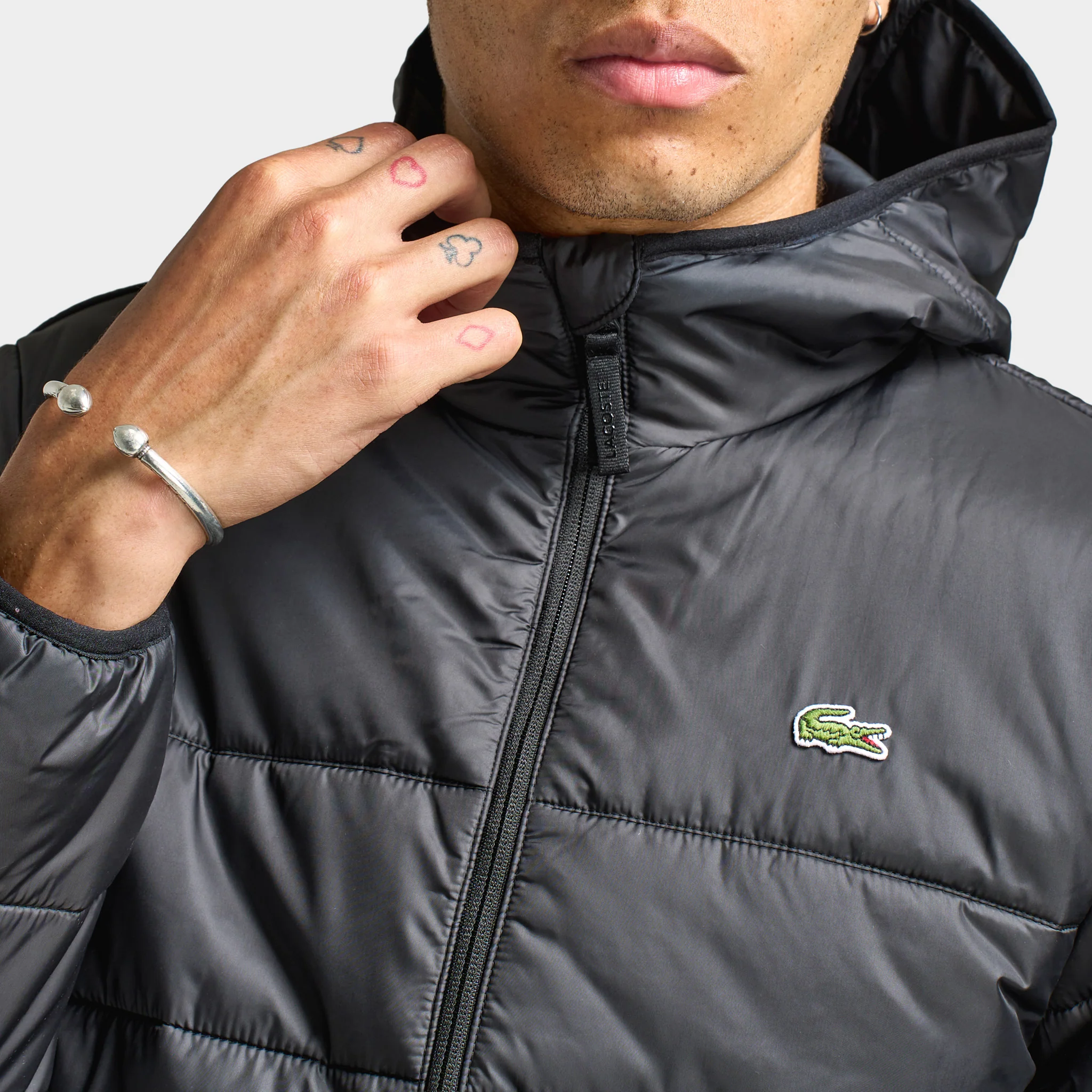 Lacoste Padded Jacket / Black - Image 4