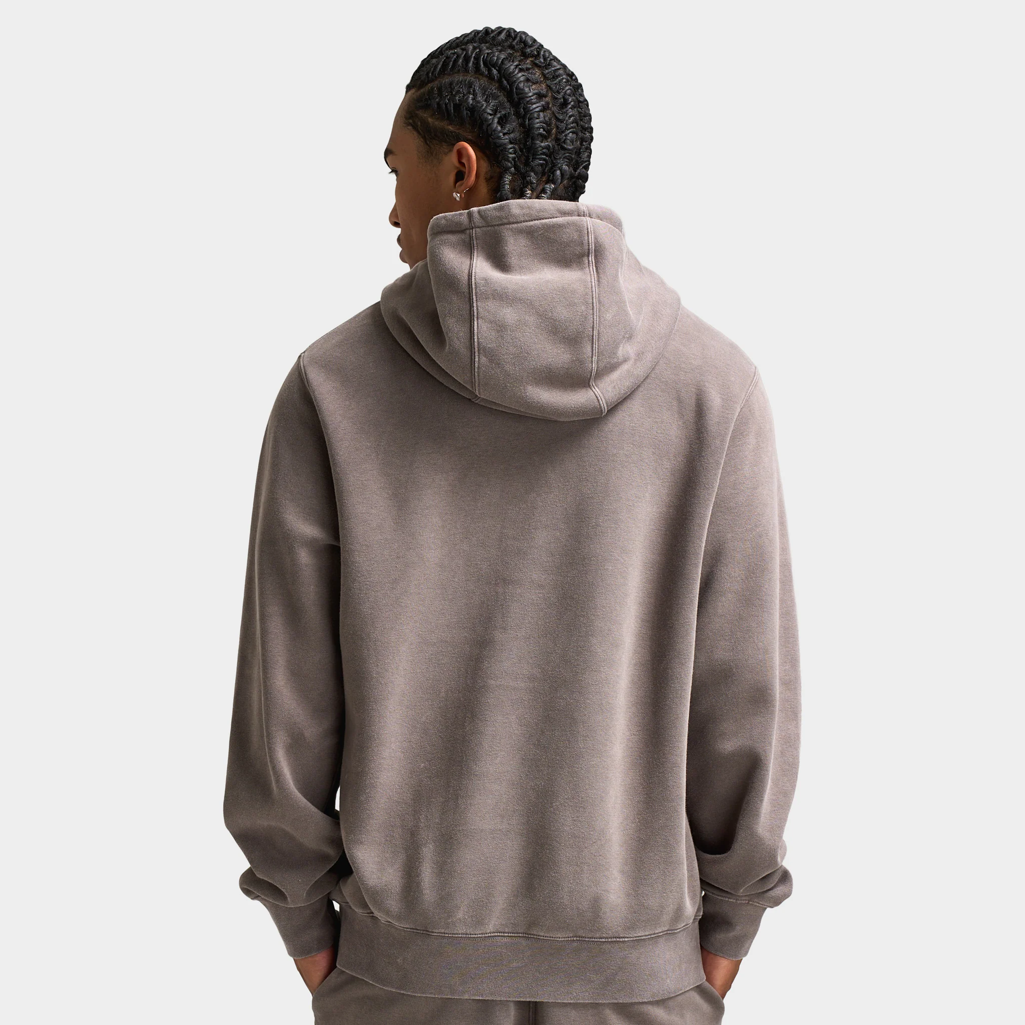 Nike CWash Club Basketball Hoodie / Cave Stone - Image 3