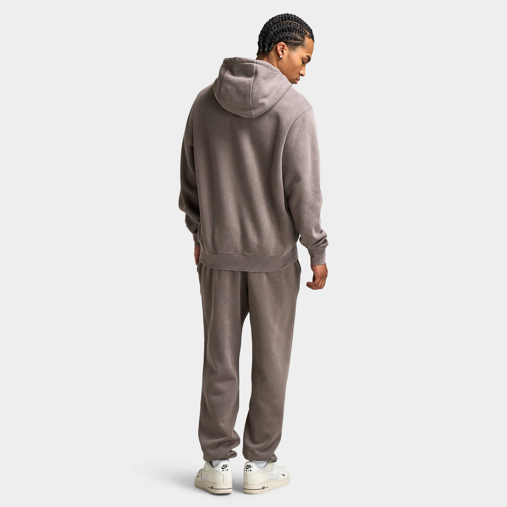 Nike CWash Club Basketball Hoodie / Cave Stone - Image 5