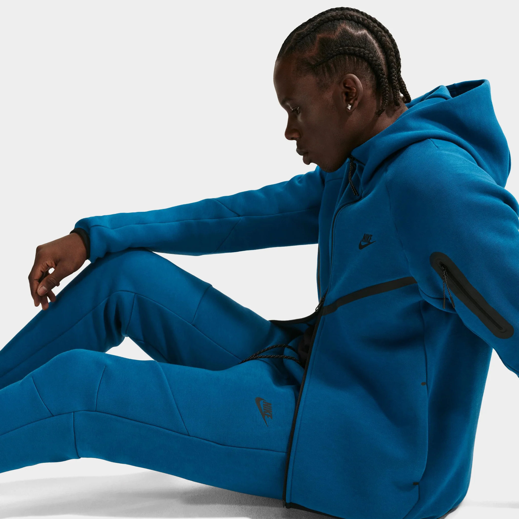 Nike Tech Fleece Joggers / Court Blue - Image 5