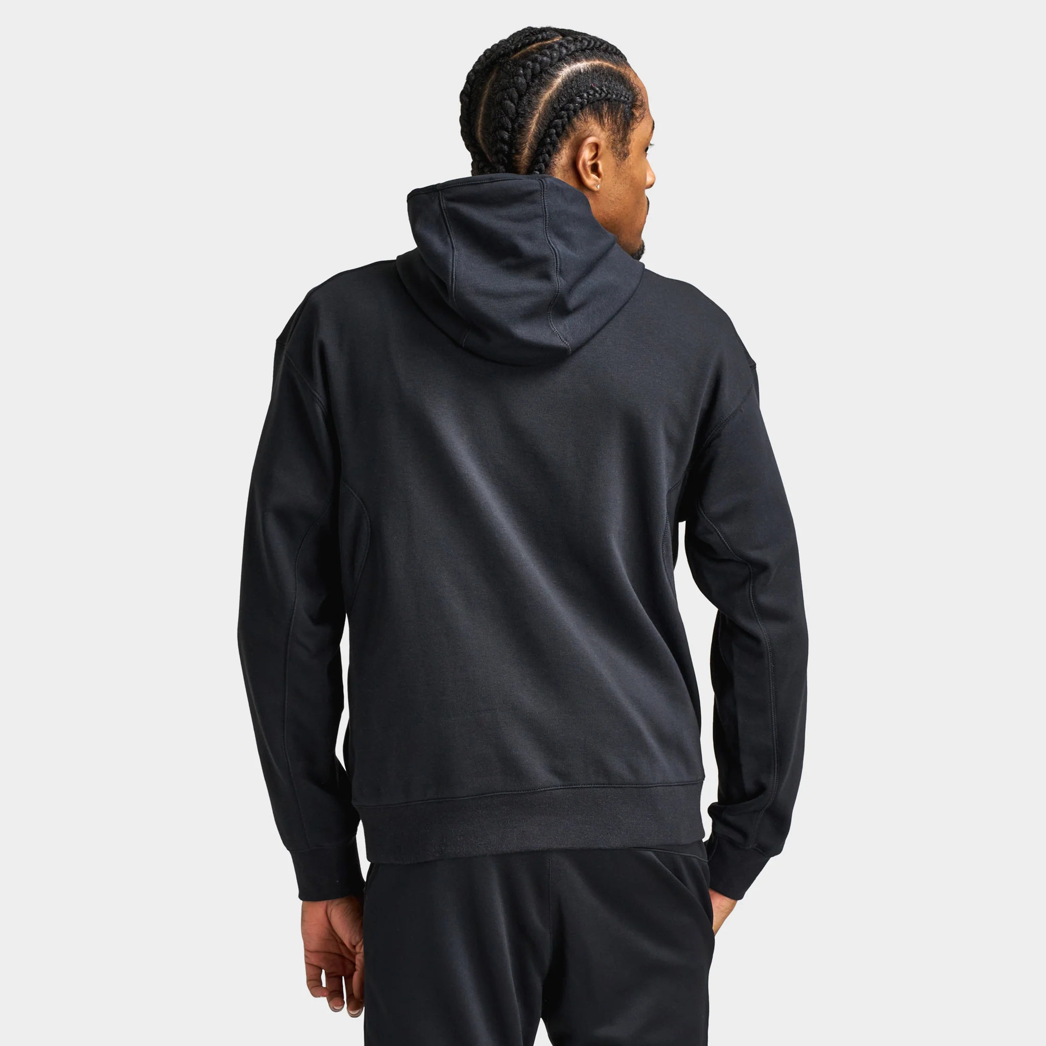 Nike Pro Men's Dri-FIT Mid Layer Training Hoodie / Black - Image 2