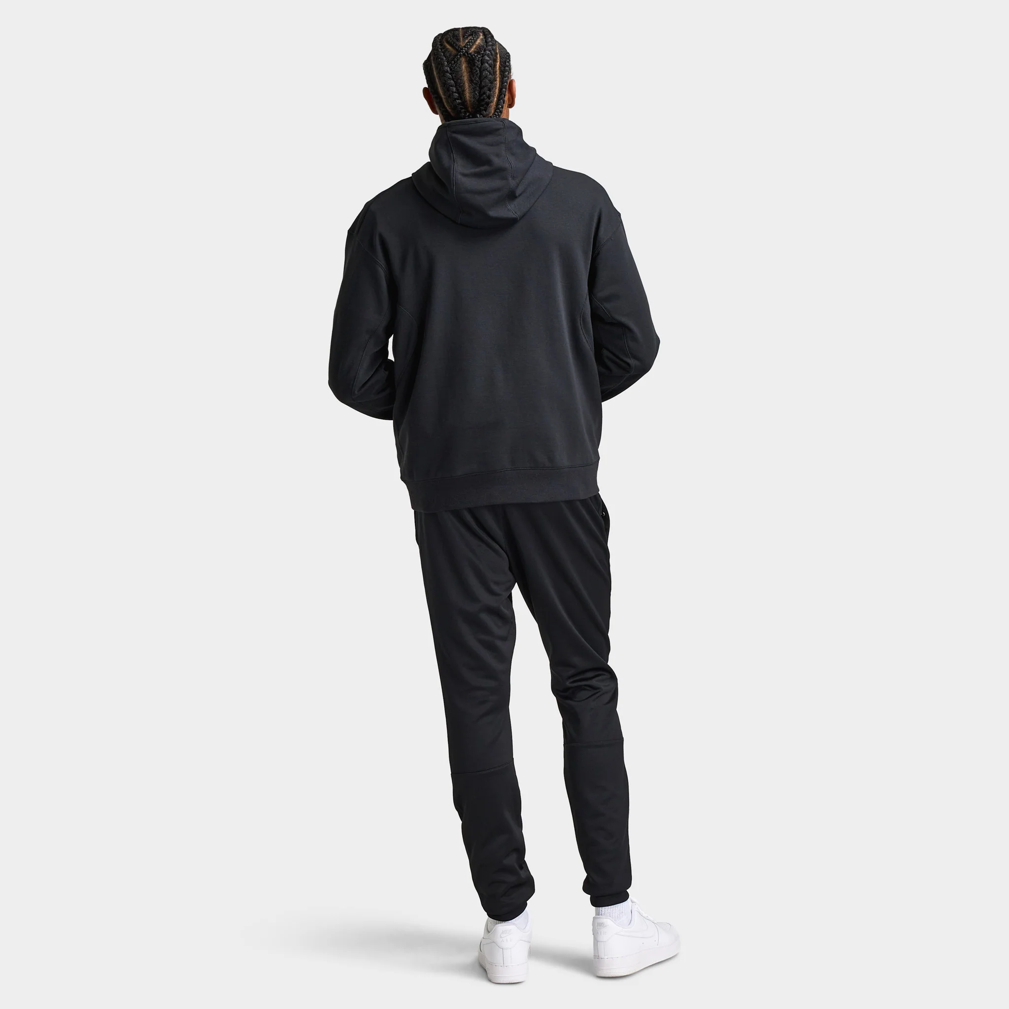 Nike Pro Men's Dri-FIT Mid Layer Training Hoodie / Black - Image 6