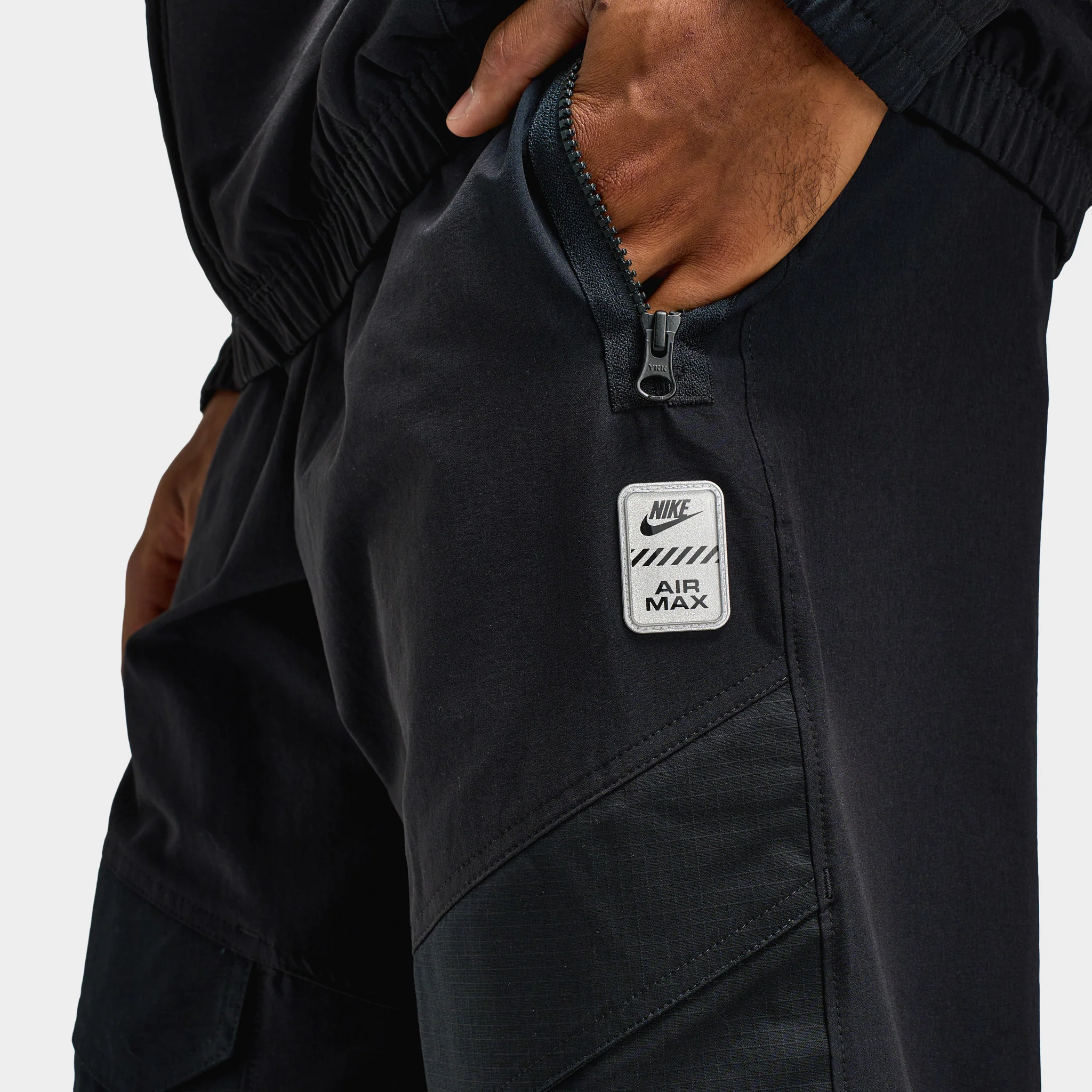 Nike Air Max Men's Woven Cargo Pants / Black - Image 5
