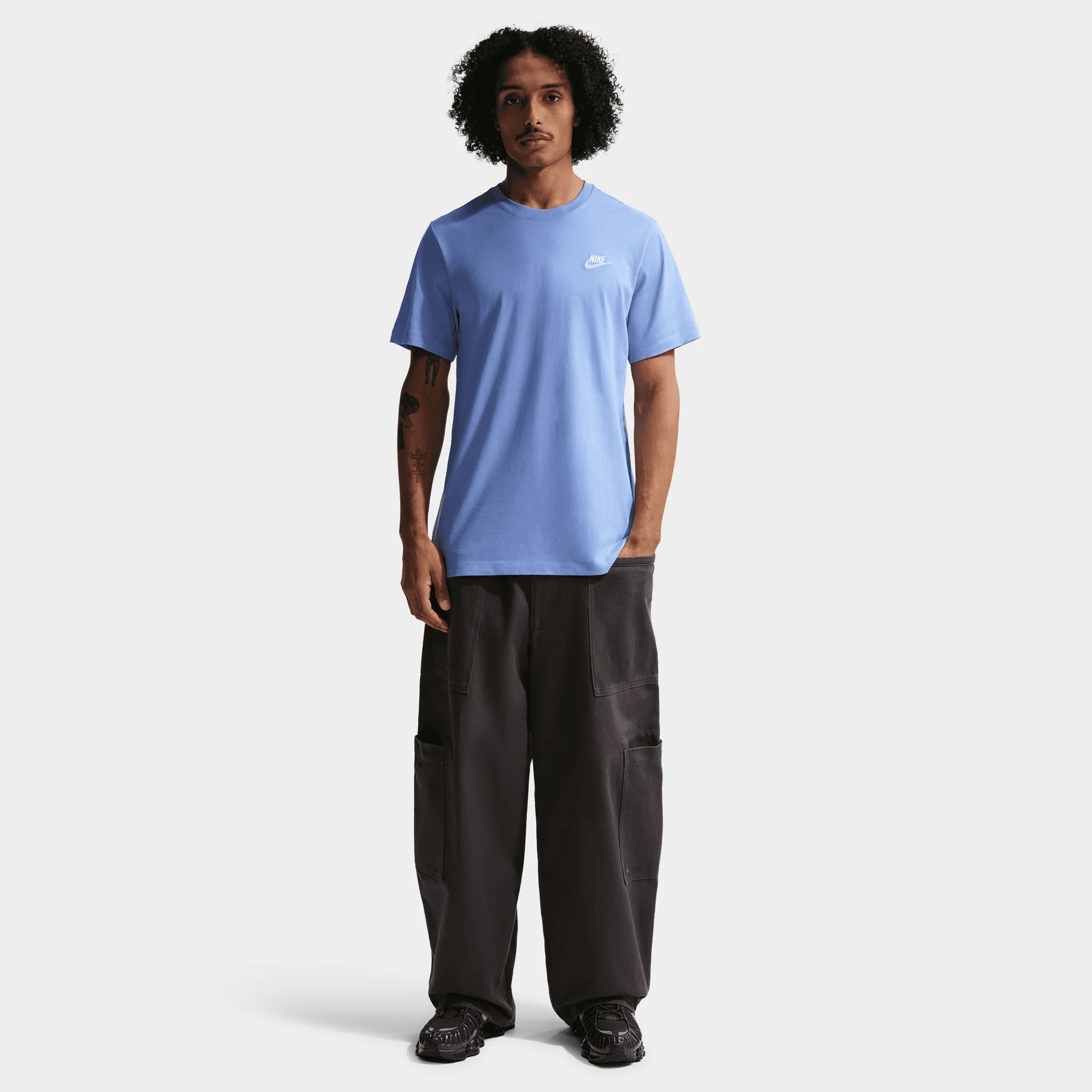 Nike Sportswear Club Tee / Royal Pulse - Image 5