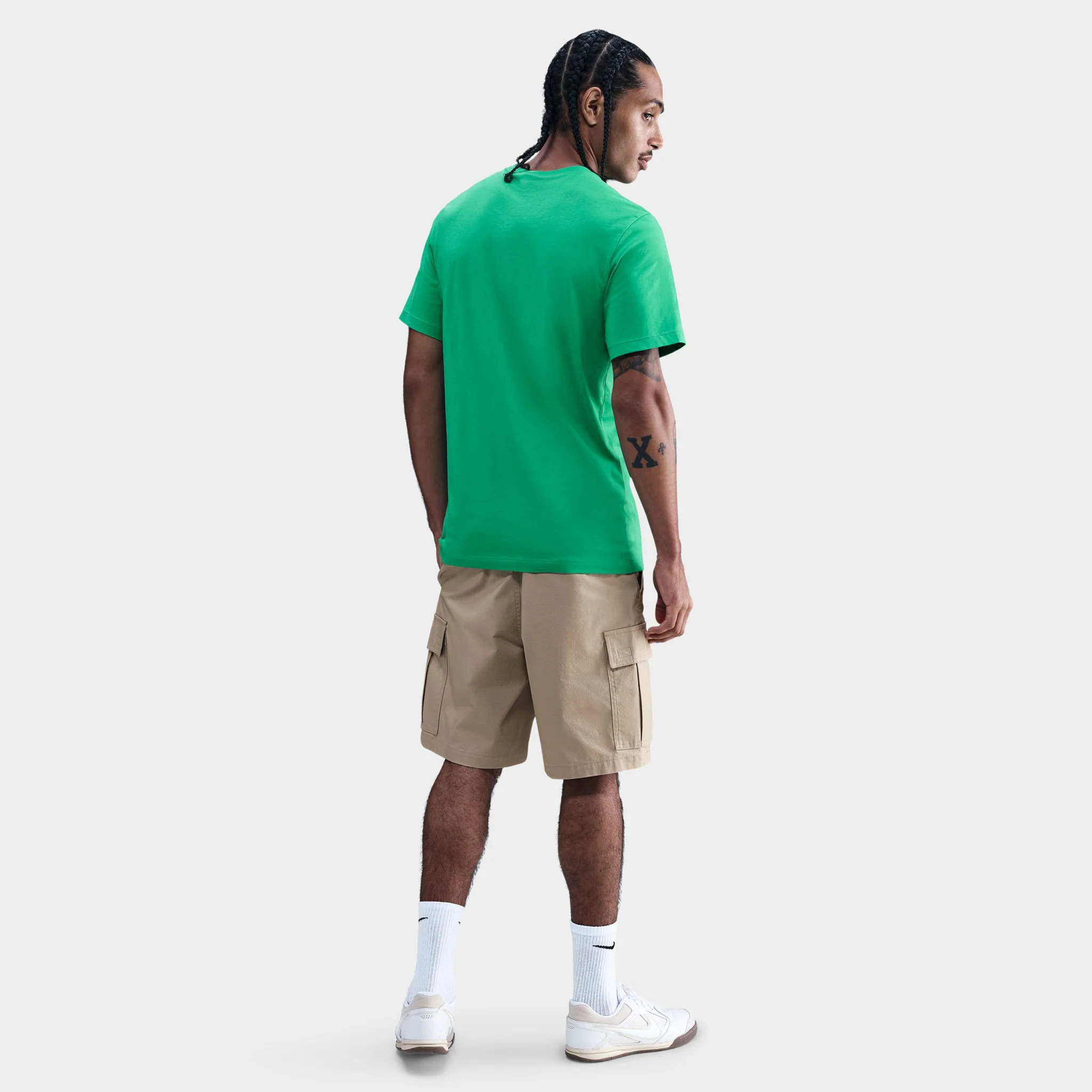 Nike Club Men's T-Shirt / Stadium Green - Image 4