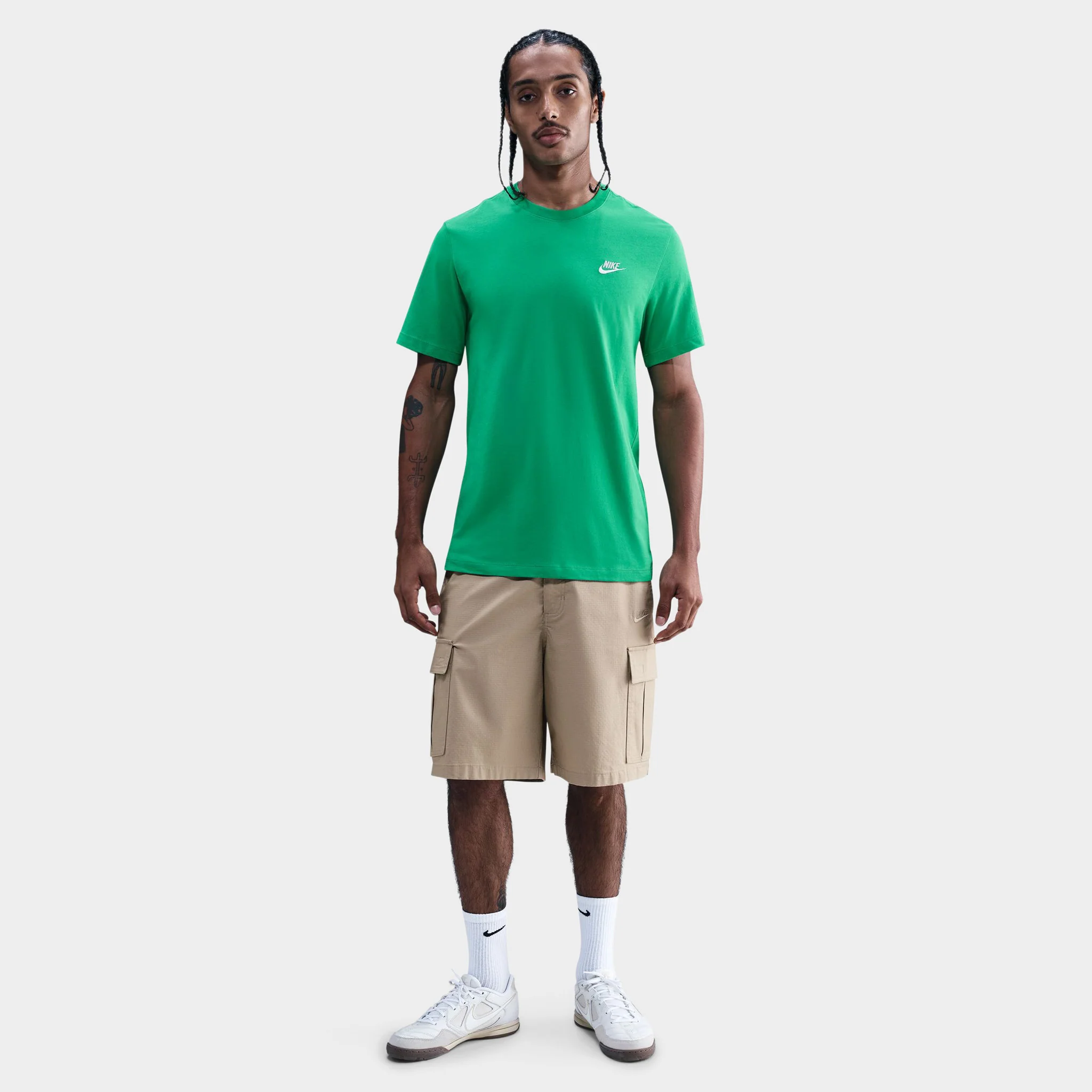 Nike Club Men's T-Shirt / Stadium Green - Image 5