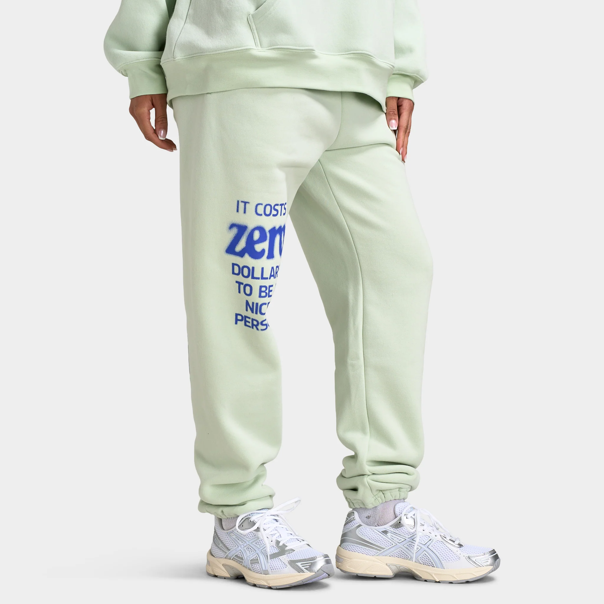 Mayfair Women's It Costs $0 Sweatpants / Seafoam - Image 3