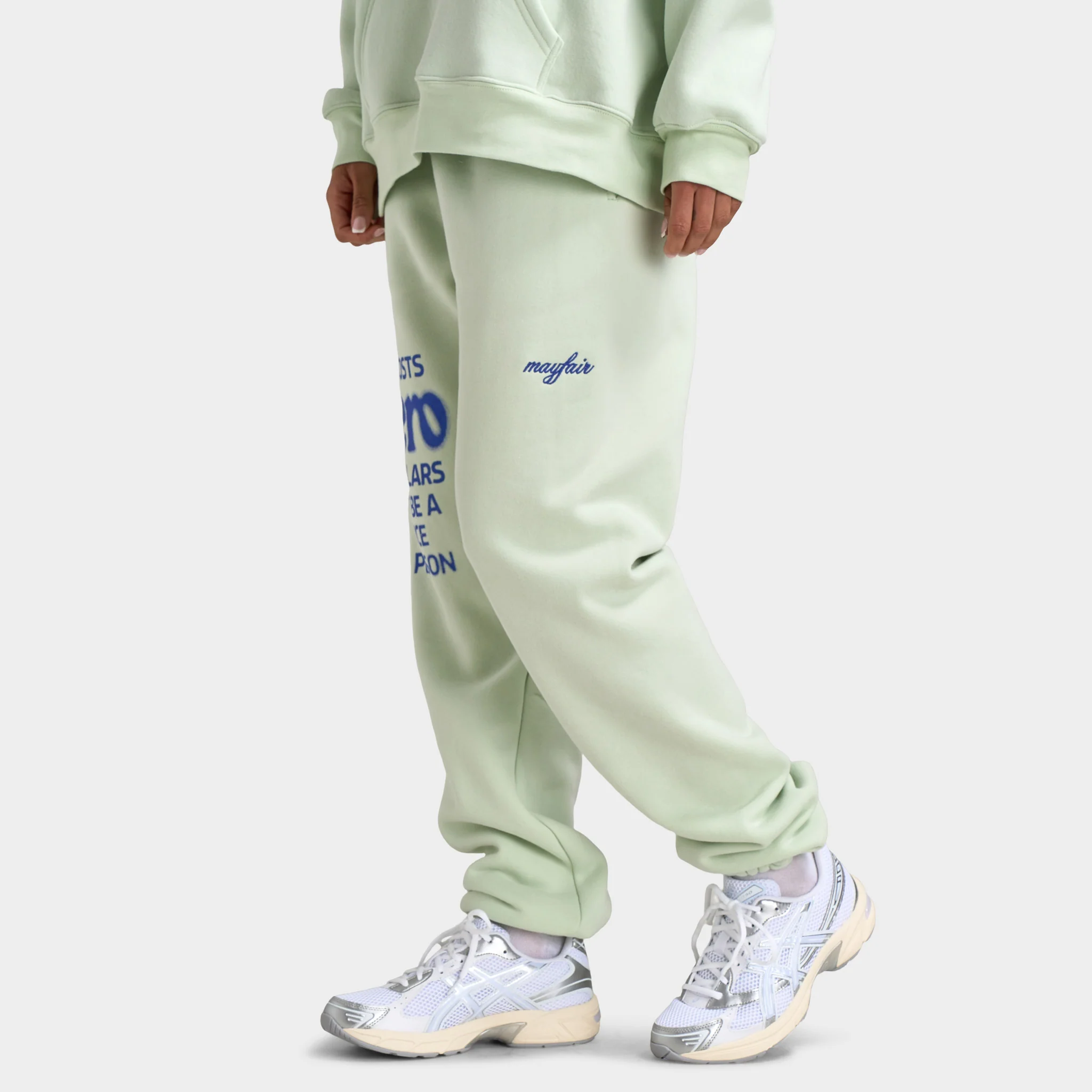 Mayfair Women's It Costs $0 Sweatpants / Seafoam - Image 4