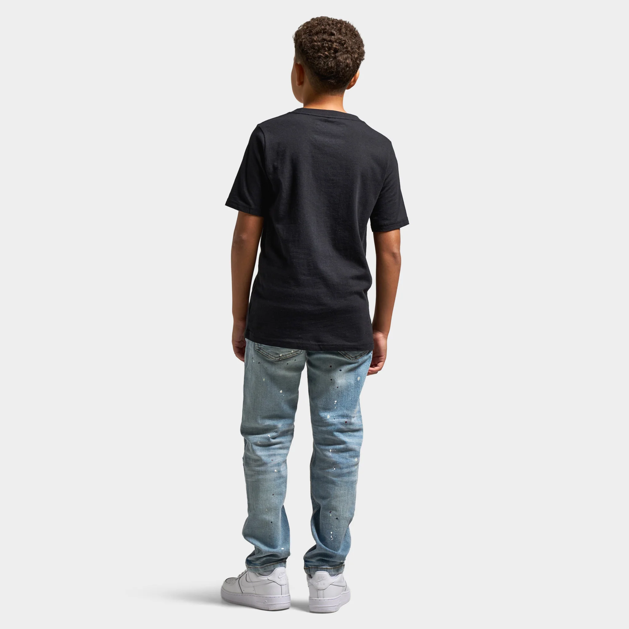 Mitchell & Ness Juniors' Chalk Carter Vince Graphic Tee / Black - Image 5