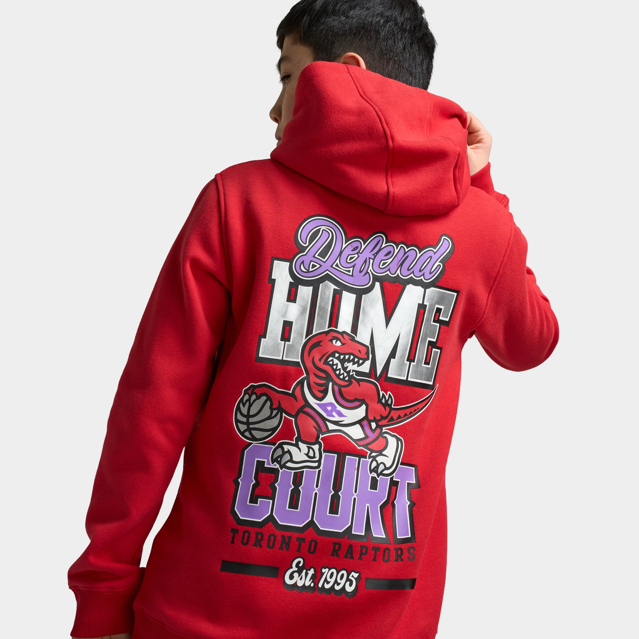 Mitchell & Ness Juniors' NBA Court Defender Raptors / Red - Image 4