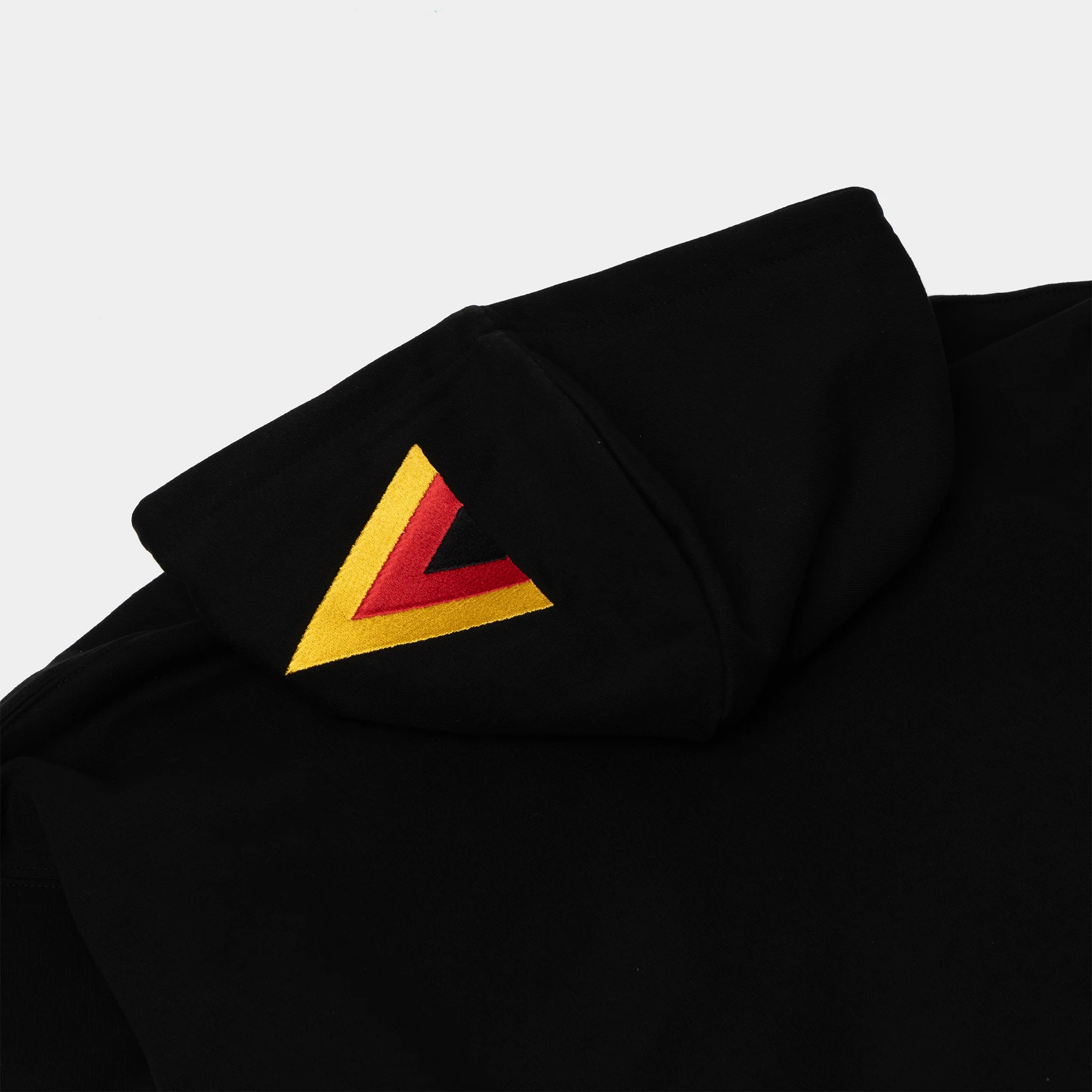 Mitchell & Ness Vancouver Canucks College Dropout Pullover Hoodie Black / Yellow - Image 4