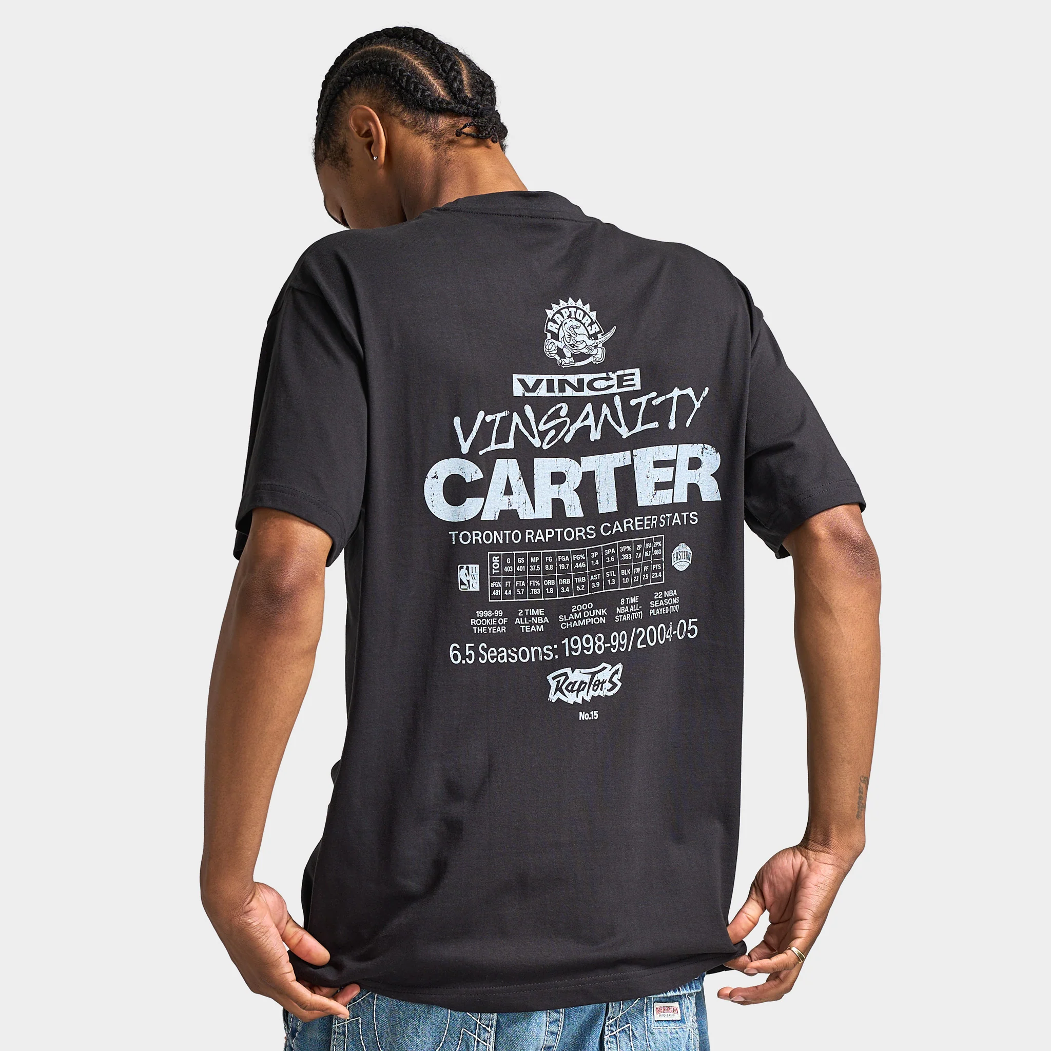 Mitchell & Ness Vince Carter Homage Tee / Black - Image 2
