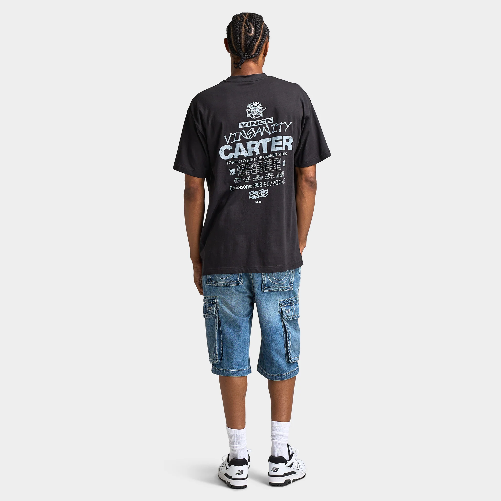 Mitchell & Ness Vince Carter Homage Tee / Black - Image 5