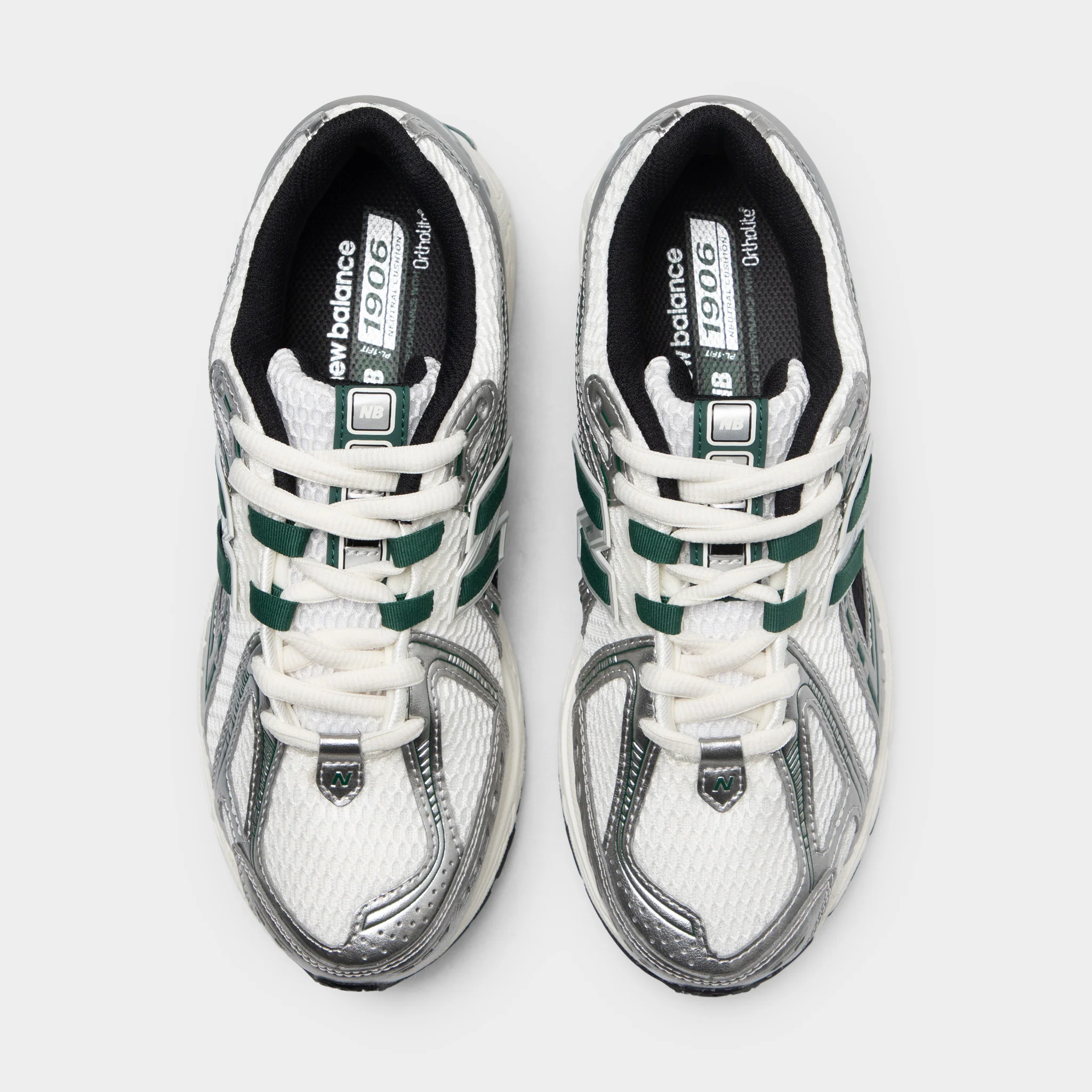 New Balance 1906 Silver Metallic / Night Watch Green - Image 5