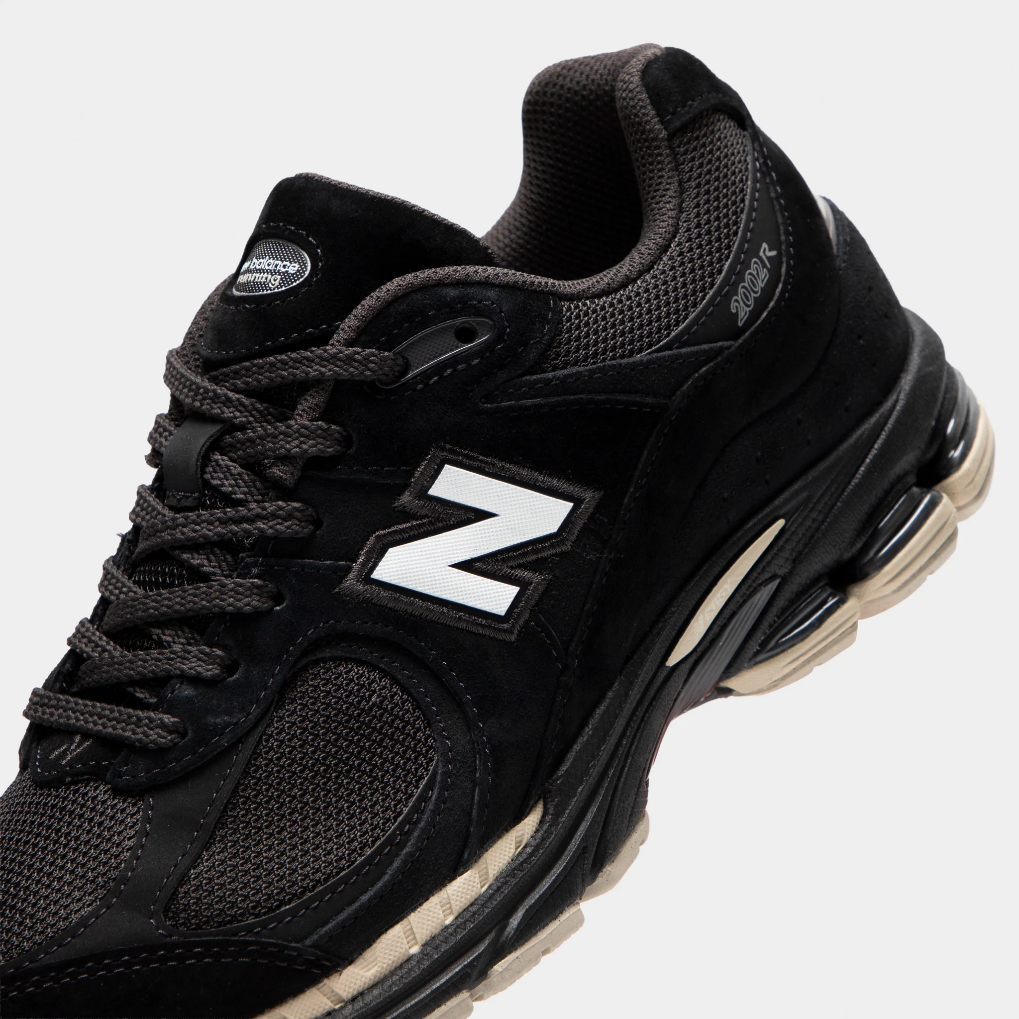 New Balance 2002 Black / Oat - Image 3
