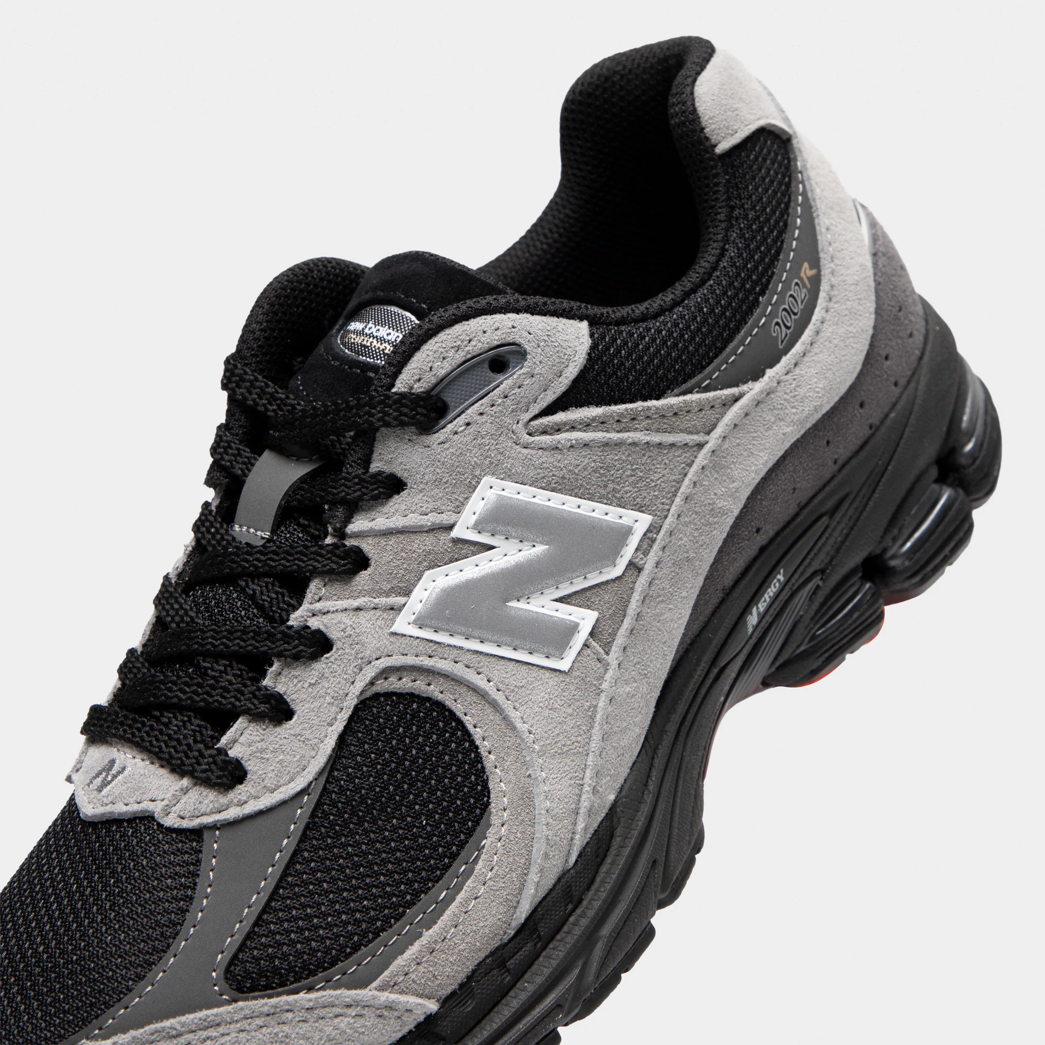 New Balance 2002R Slate Grey / Black Silver Metallic - Image 3