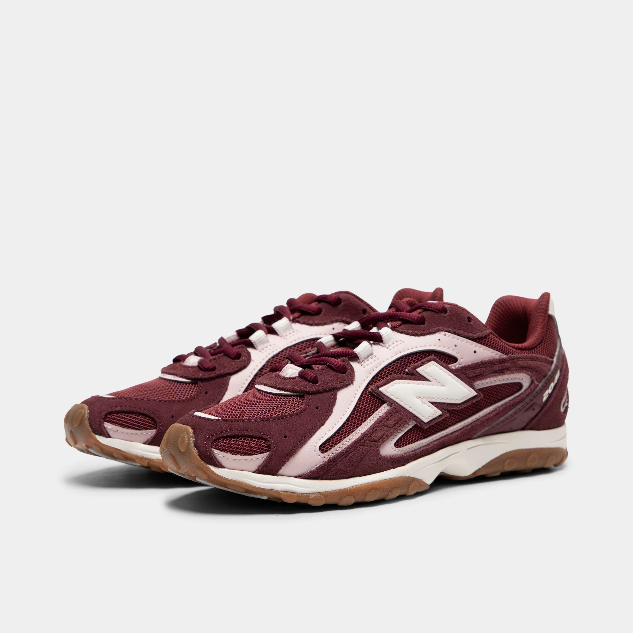 New Balance 204L Burgundy / Stone Pink - Image 2