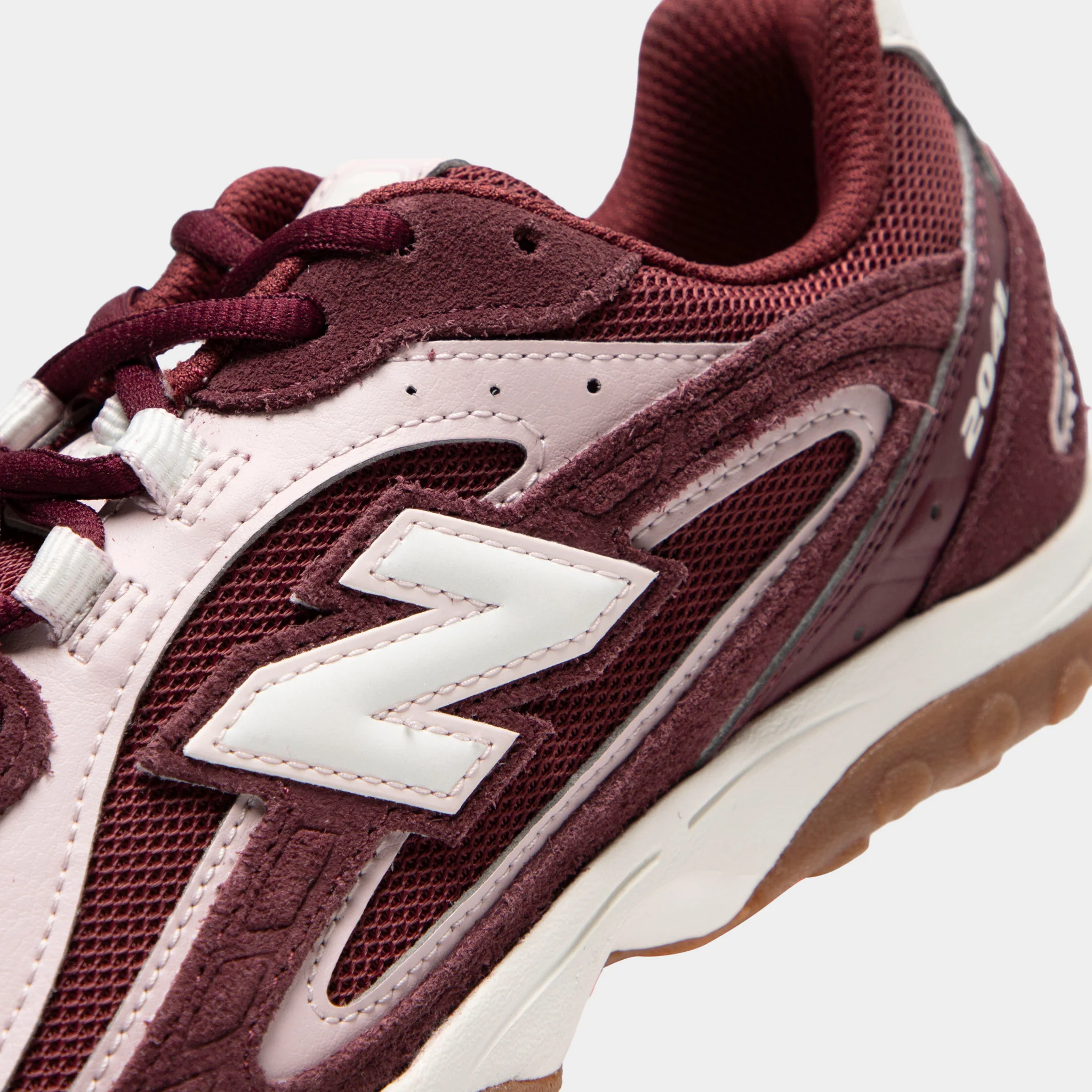 New Balance 204L Burgundy / Stone Pink - Image 3