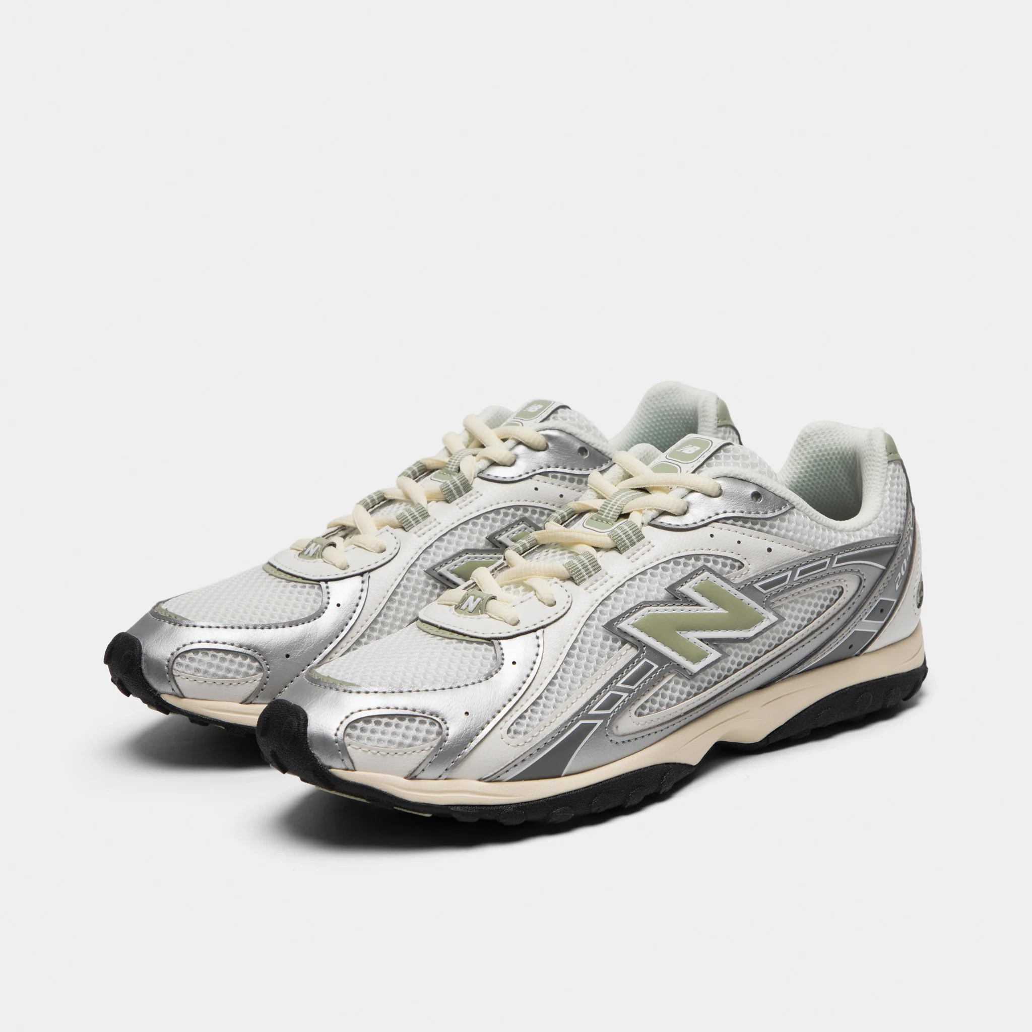 New Balance Women's 204L Silver Metallic / Garter Snake - Image 2