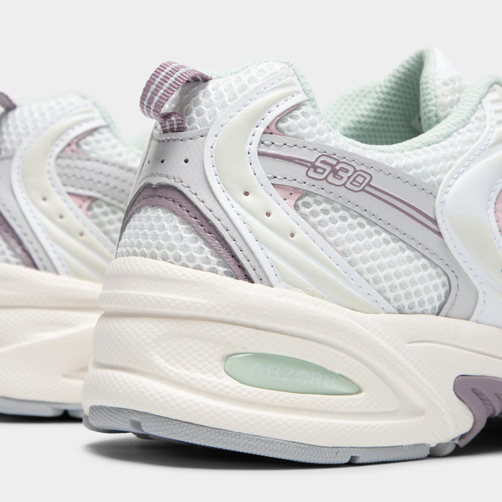 New Balance 530 Sea Salt / Ice Wine - Rose Sugar - Image 3