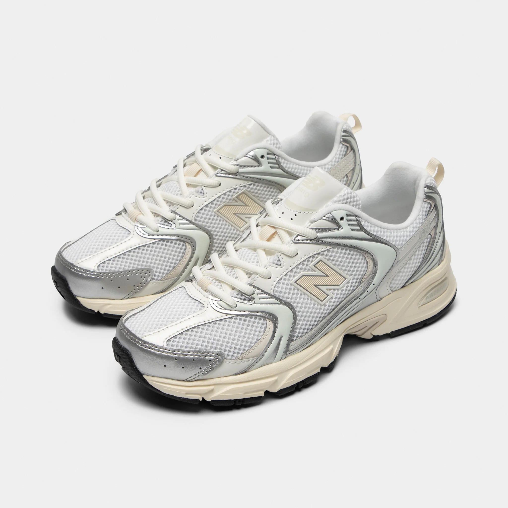 New Balance 530 Silver Metallic / Linen - Image 2
