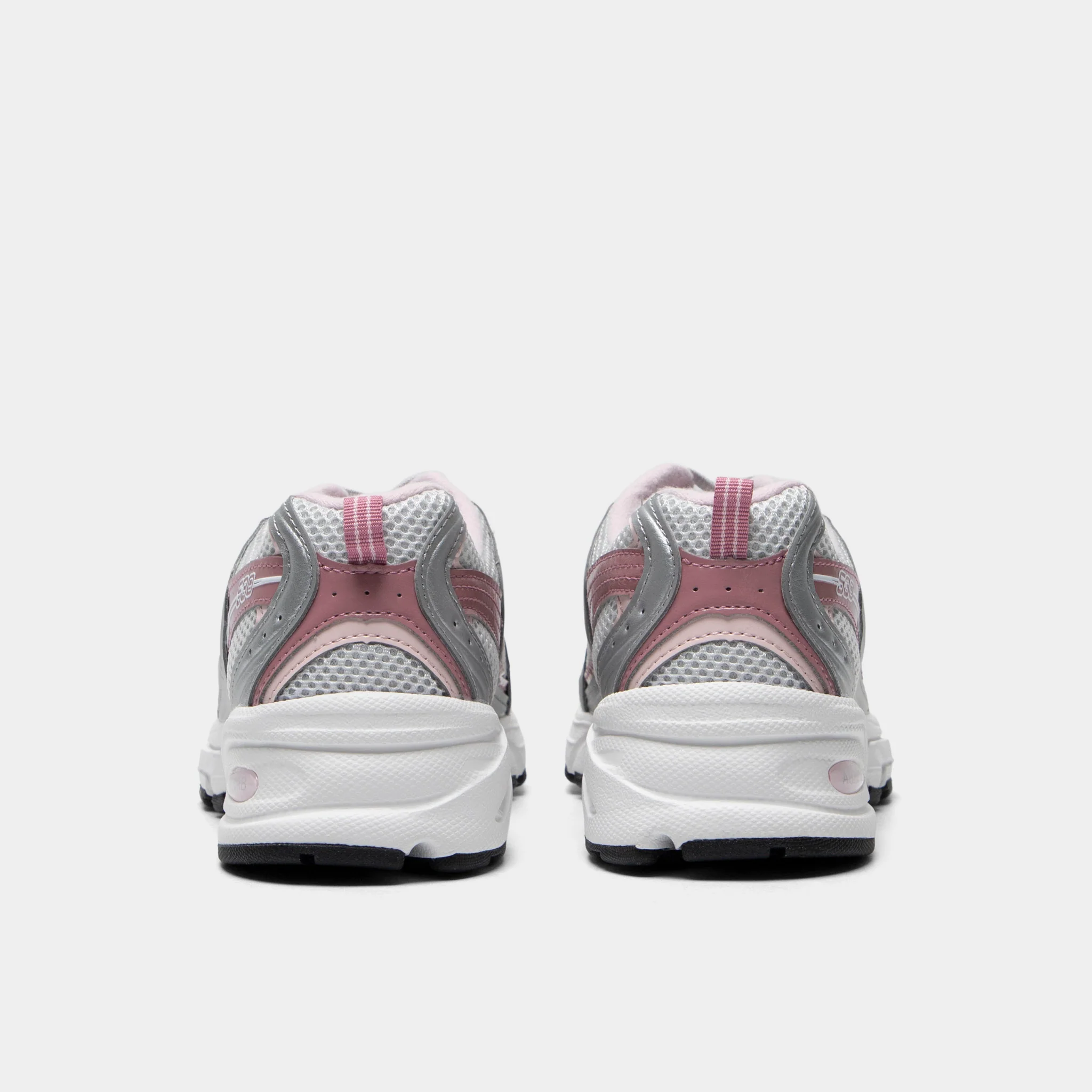 New Balance 530 Silver Metallic / Rosewood - Image 4