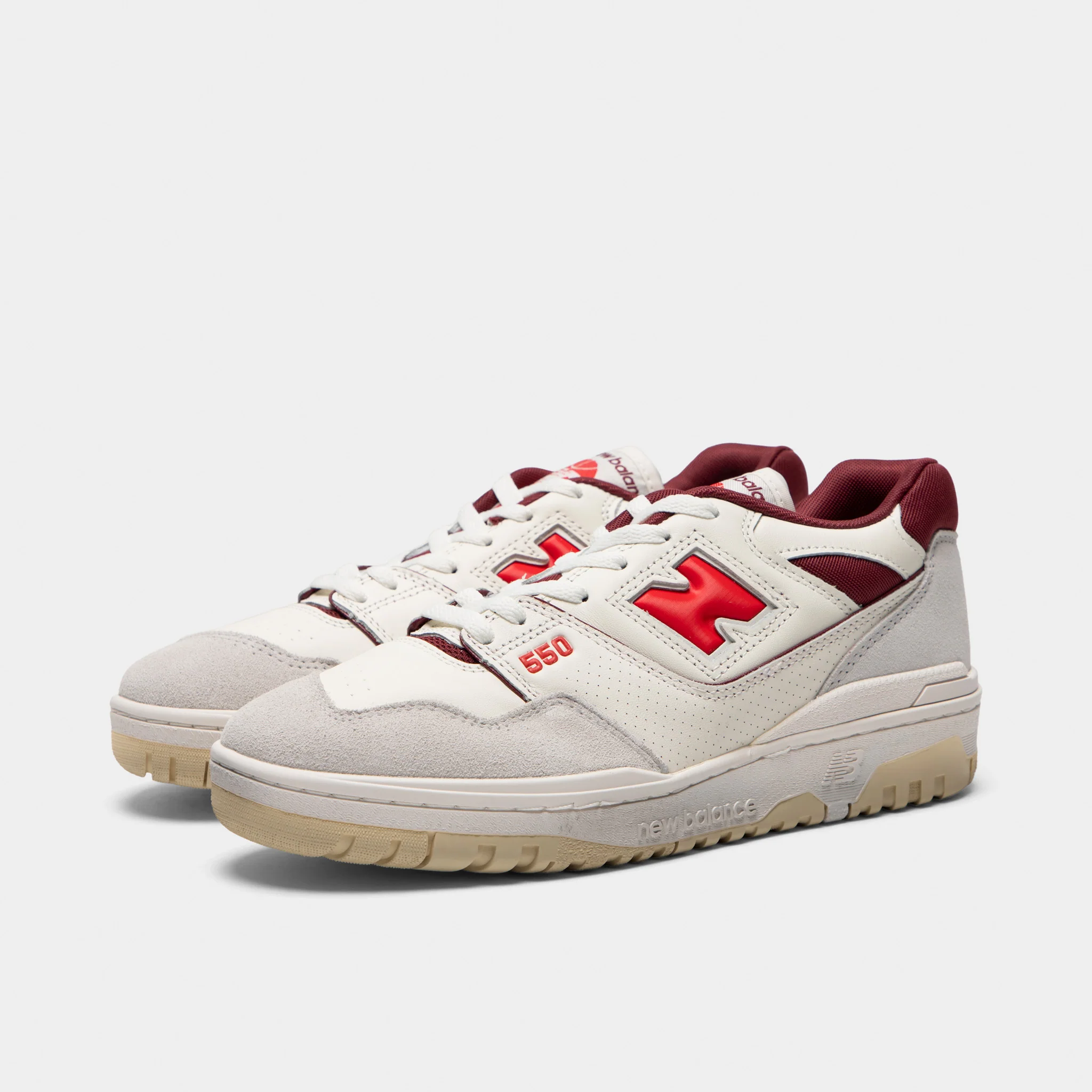 New Balance 550 White / Red - Image 2